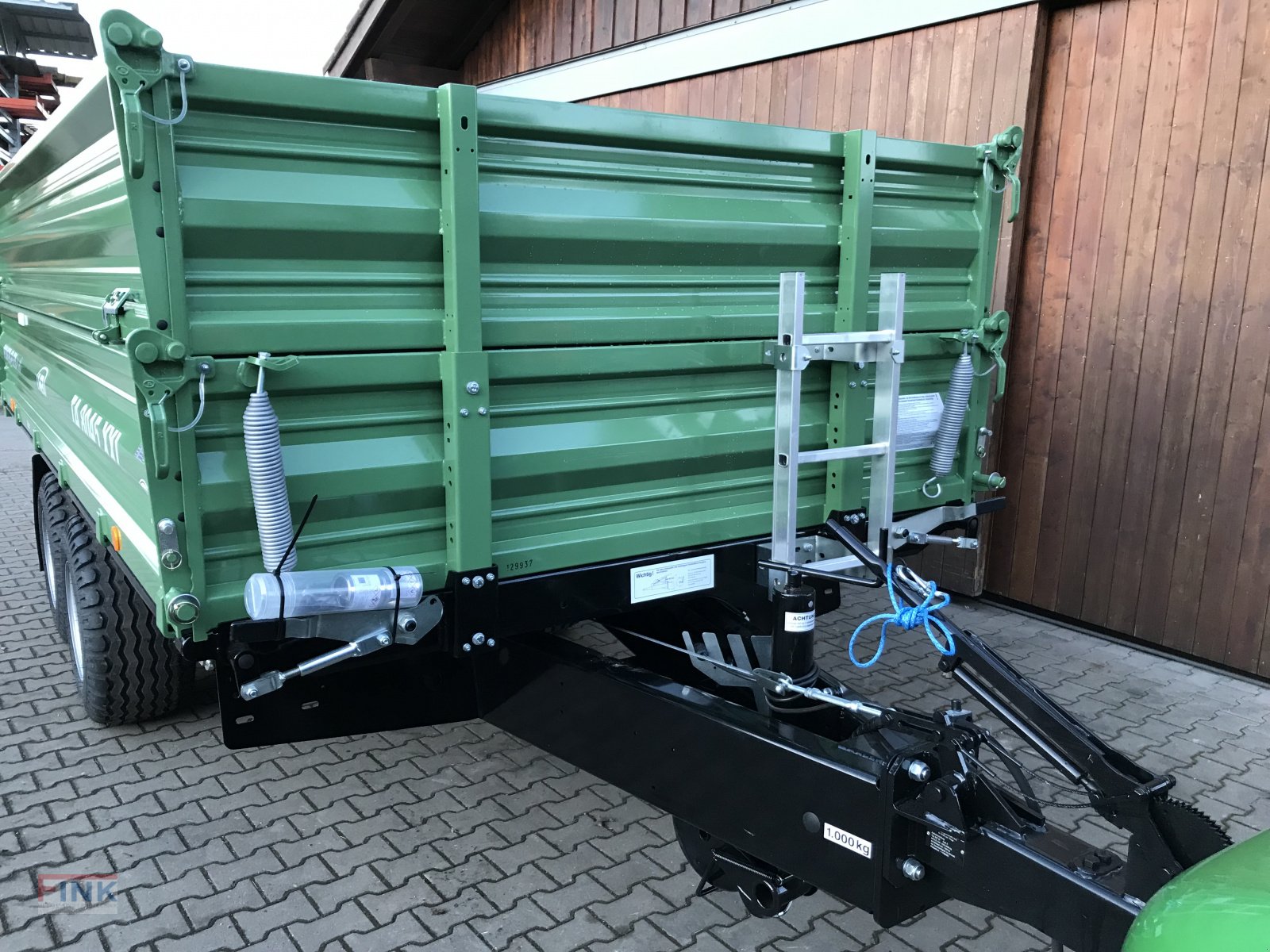 Kipper tipa Brantner TA 8045 XXL, Neumaschine u Burgberg-Häuser (Slika 3)