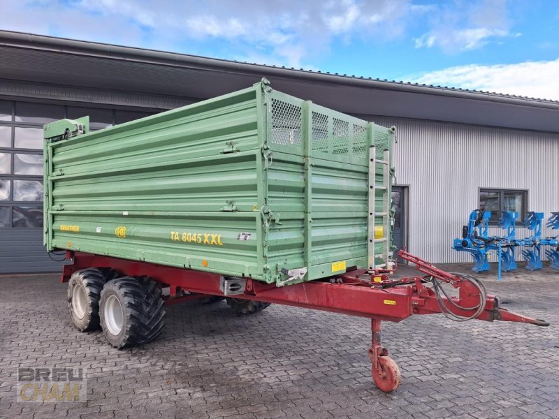 Kipper des Typs Brantner TA 8045 XXL, Gebrauchtmaschine in Cham (Bild 1)