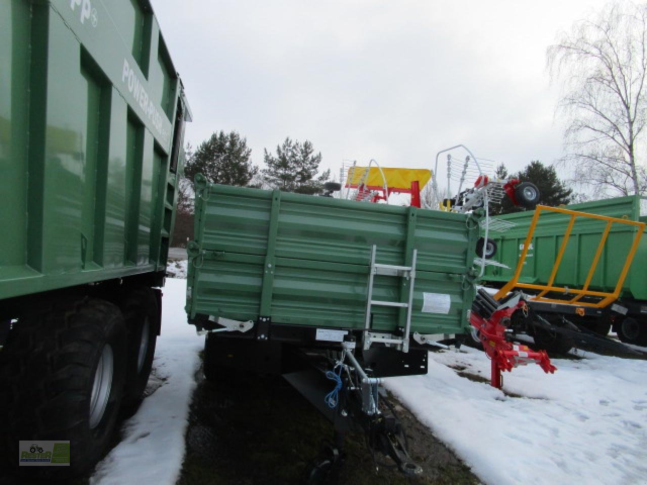 Kipper des Typs Brantner TA 8045 XXL, Gebrauchtmaschine in Wernberg-Köblitz (Bild 2)
