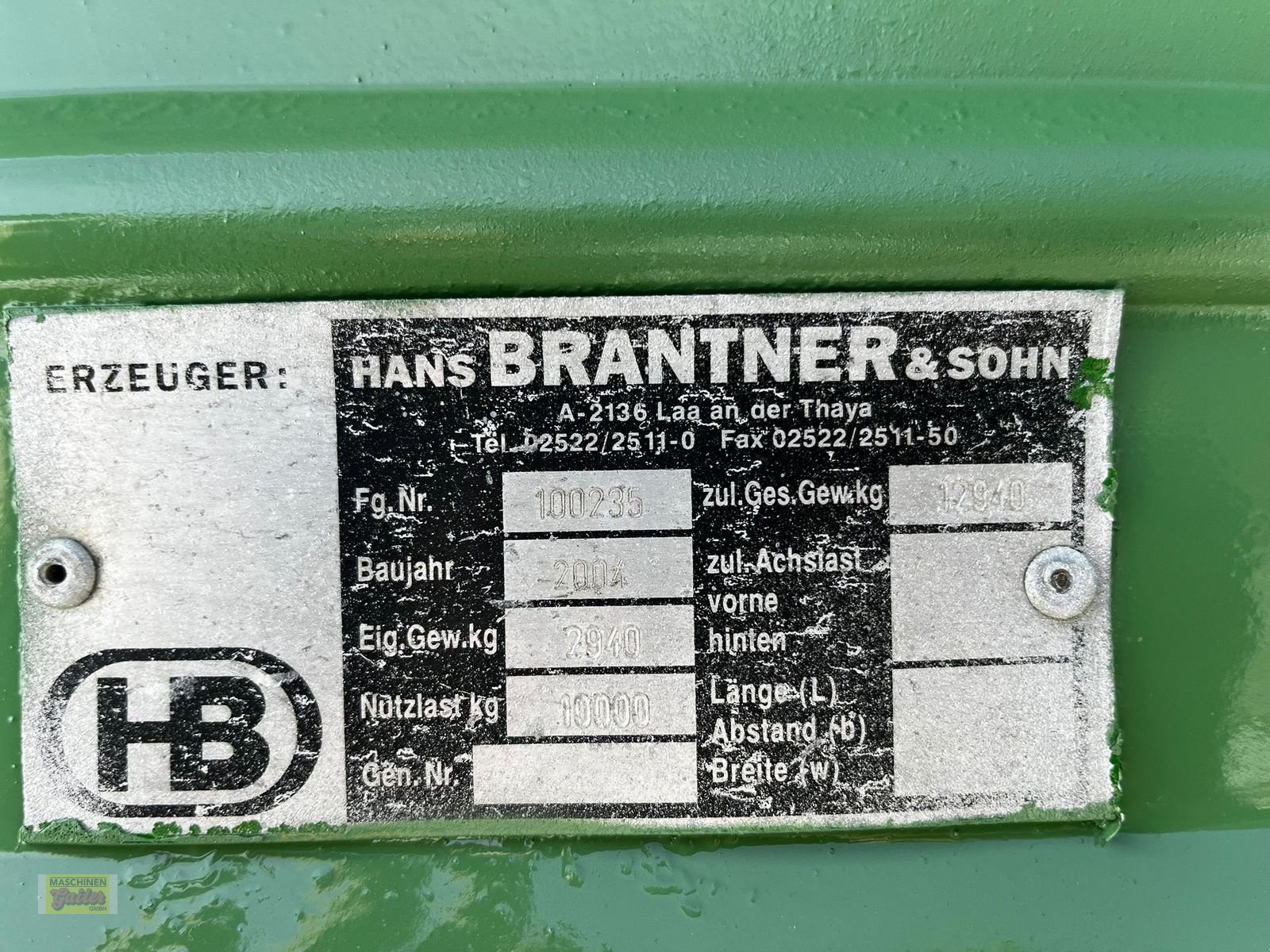 Kipper a típus Brantner TA13045 XL, Gebrauchtmaschine ekkor: Kötschach (Kép 20)