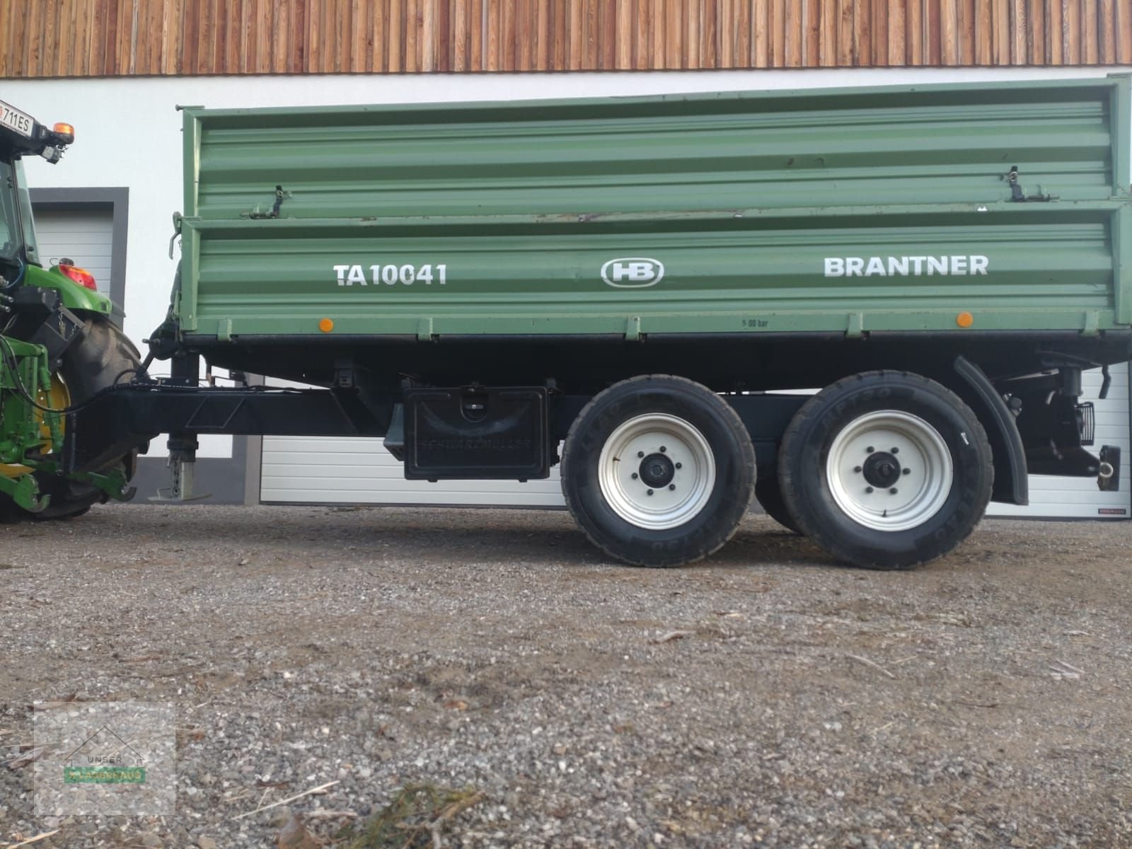 Kipper van het type Brantner Tandemkipper TA 10041, Gebrauchtmaschine in Wartberg (Foto 5)