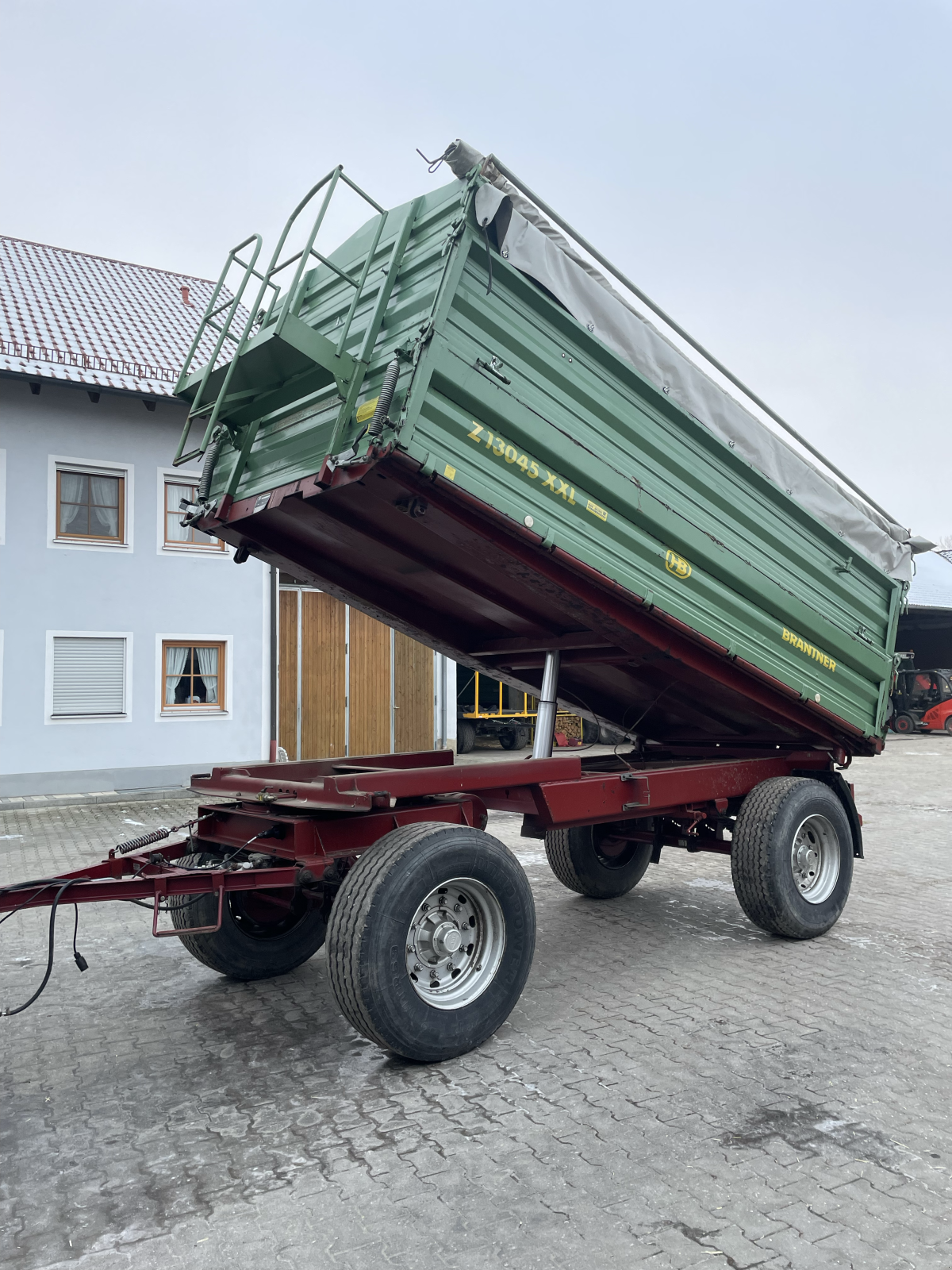 Kipper tip Brantner Z 13045 XXL, Gebrauchtmaschine in Oberding (Poză 4)