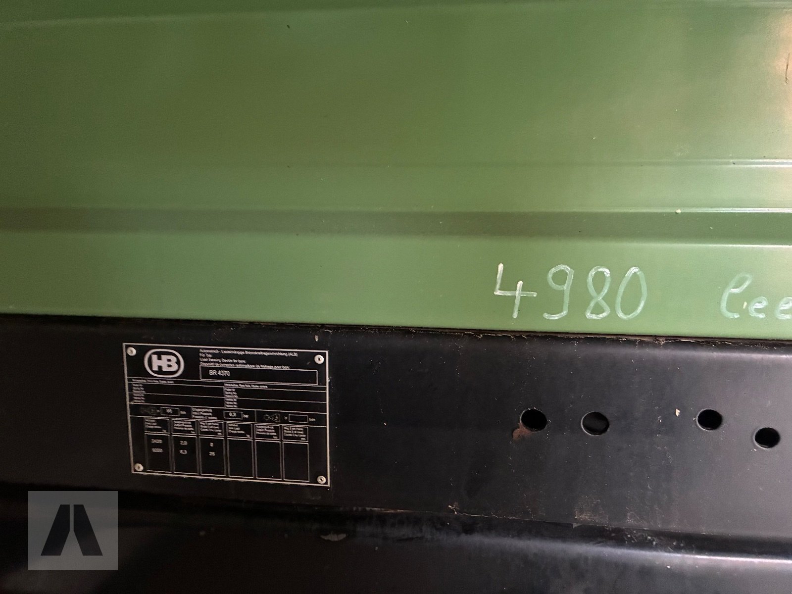 Kipper типа Brantner Z 18051 XXL, Gebrauchtmaschine в Langweid am Lech (Фотография 4)