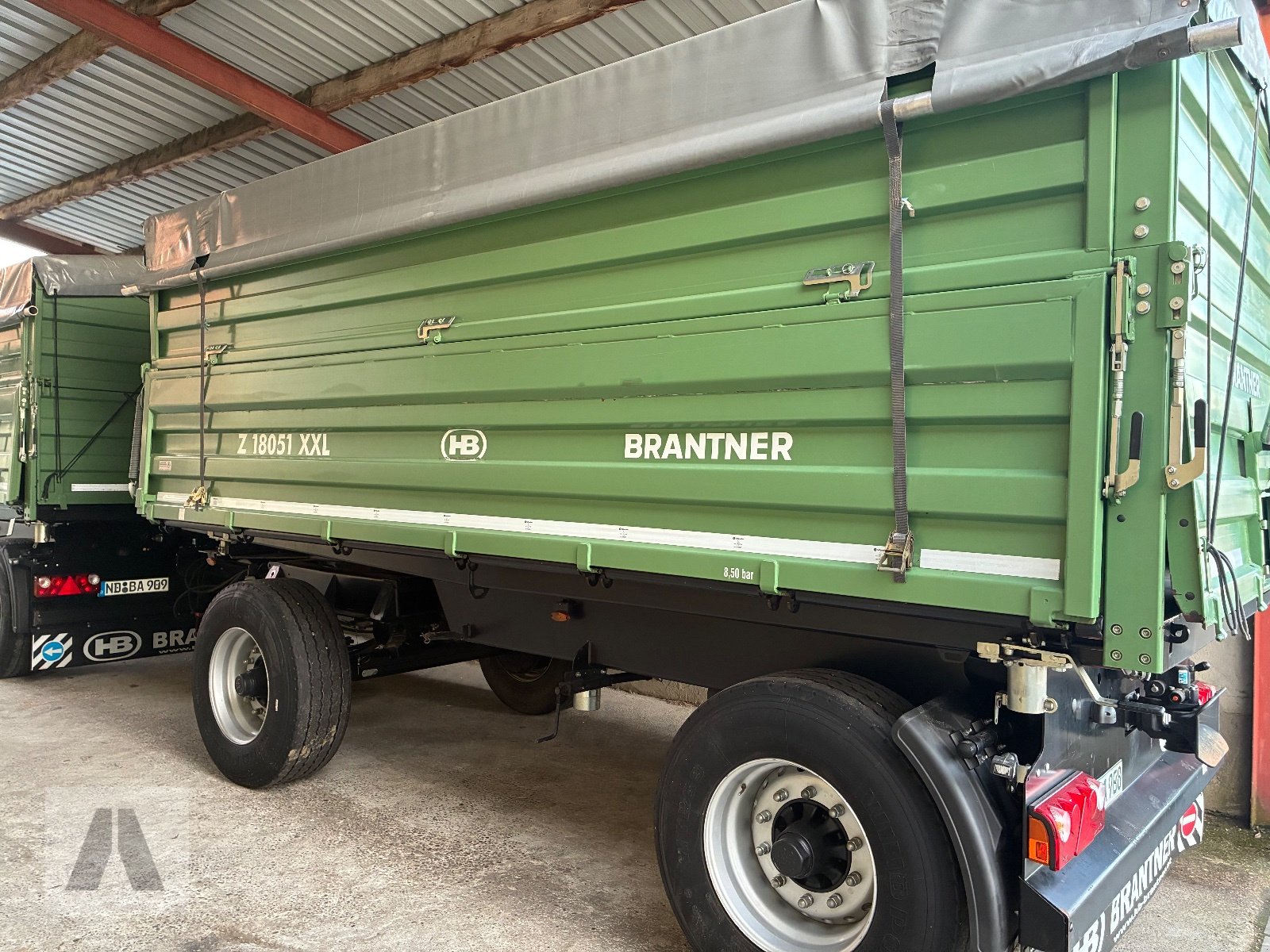 Kipper типа Brantner Z 18051 XXL, Gebrauchtmaschine в Langweid am Lech (Фотография 5)