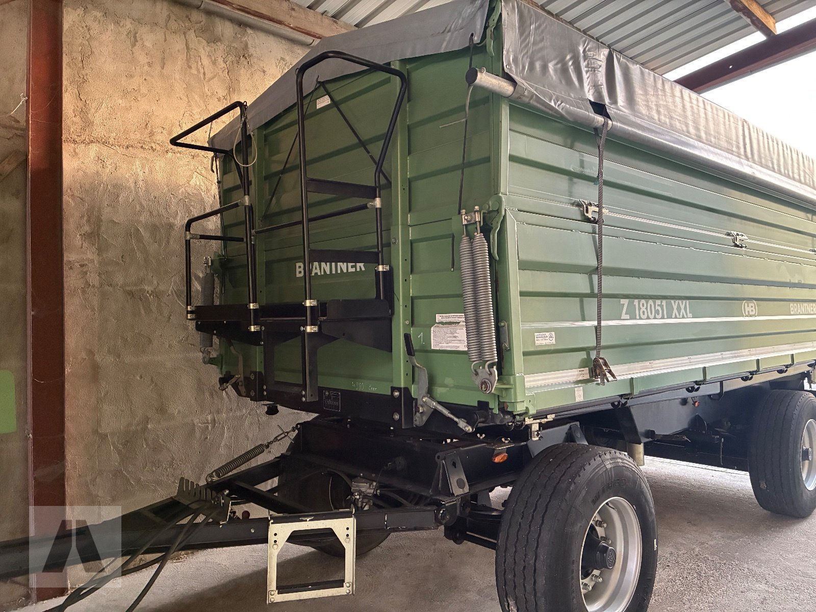 Kipper типа Brantner Z 18051 XXL, Gebrauchtmaschine в Langweid am Lech (Фотография 10)