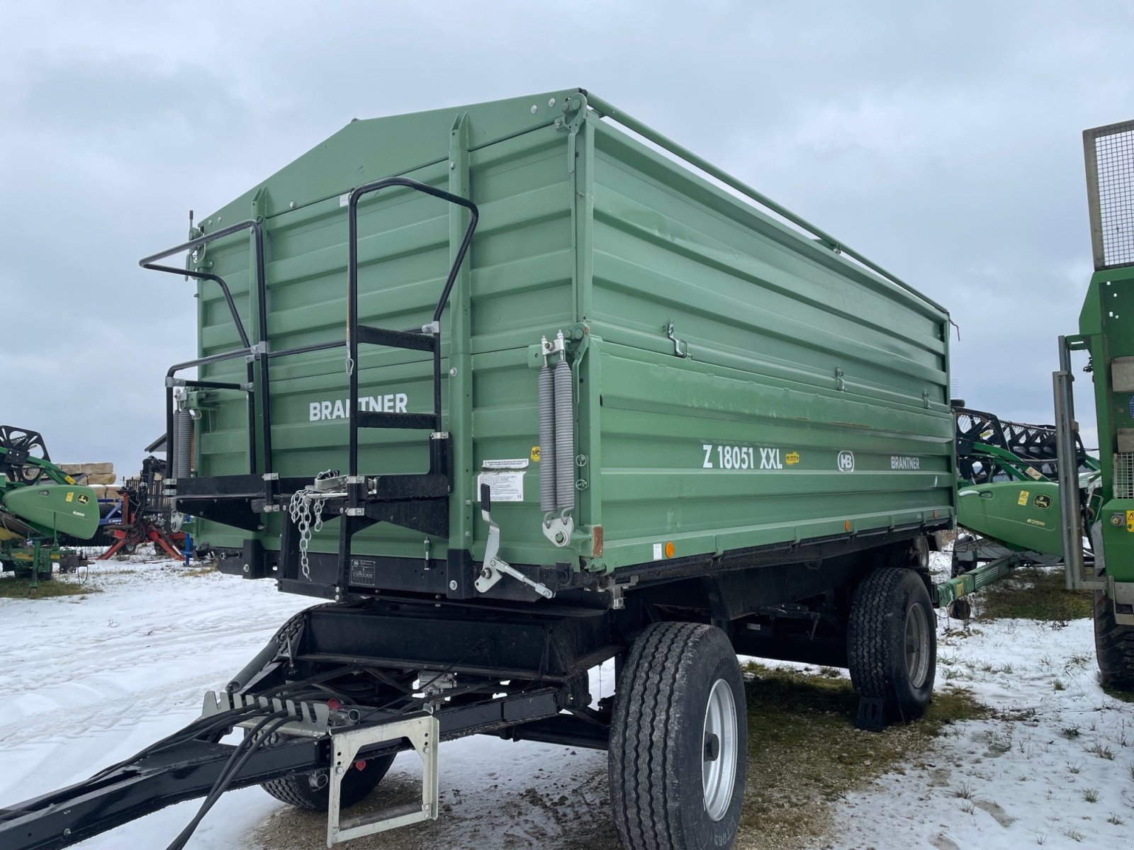 Kipper типа Brantner Z 18051 XXL, Gebrauchtmaschine в Burglengenfeld (Фотография 2)