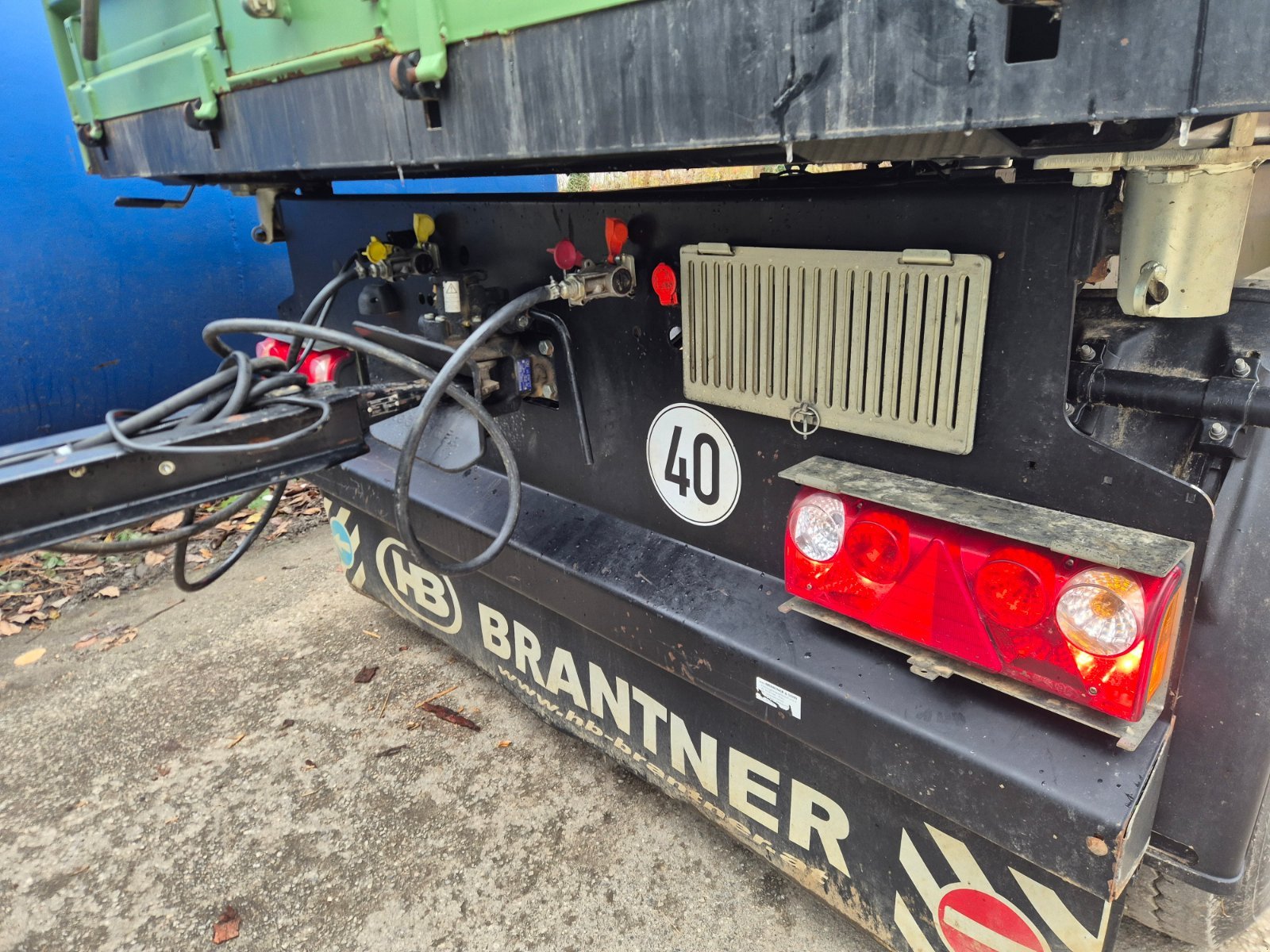 Kipper Türe ait Brantner Z 18051 XXL, Gebrauchtmaschine içinde Rinkam (resim 2)