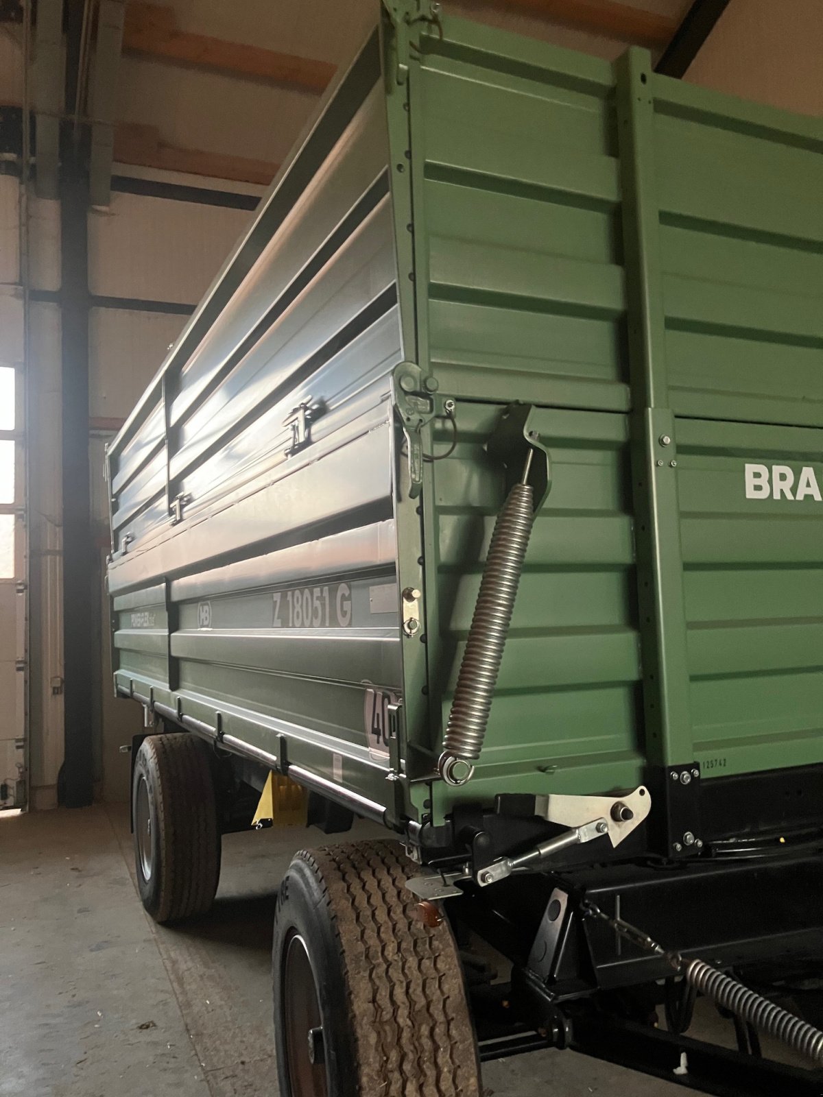 Kipper typu Brantner Z 18051 XXL, Gebrauchtmaschine v Bräunlingen (Obrázek 2)