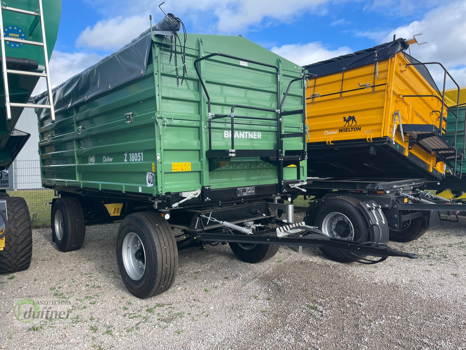 Kipper tip Brantner Z 18051, Neumaschine in Münsingen (Poză 1)