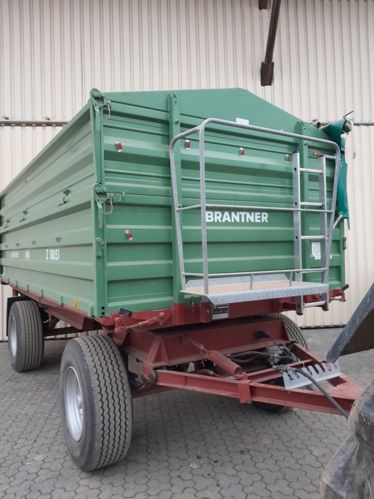 Kipper типа Brantner Z 18051, Gebrauchtmaschine в Rittershausen (Фотография 1)