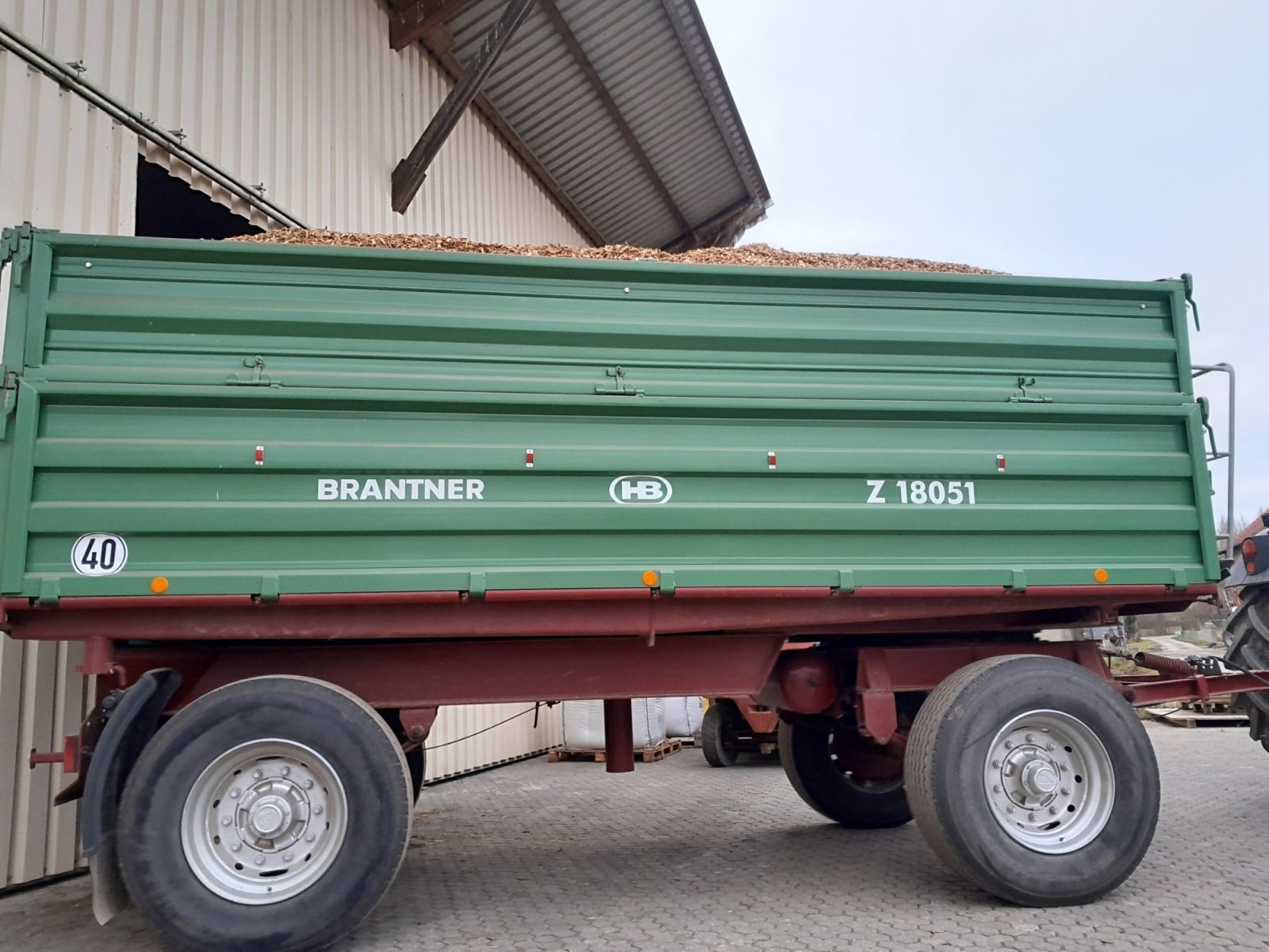 Kipper типа Brantner Z 18051, Gebrauchtmaschine в Rittershausen (Фотография 2)