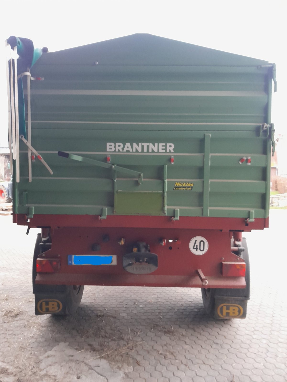 Kipper типа Brantner Z 18051, Gebrauchtmaschine в Rittershausen (Фотография 3)