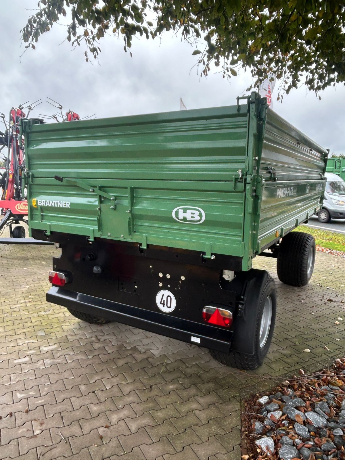 Kipper of the type Brantner Z 8045 XXL, Neumaschine in Esens (Picture 2)