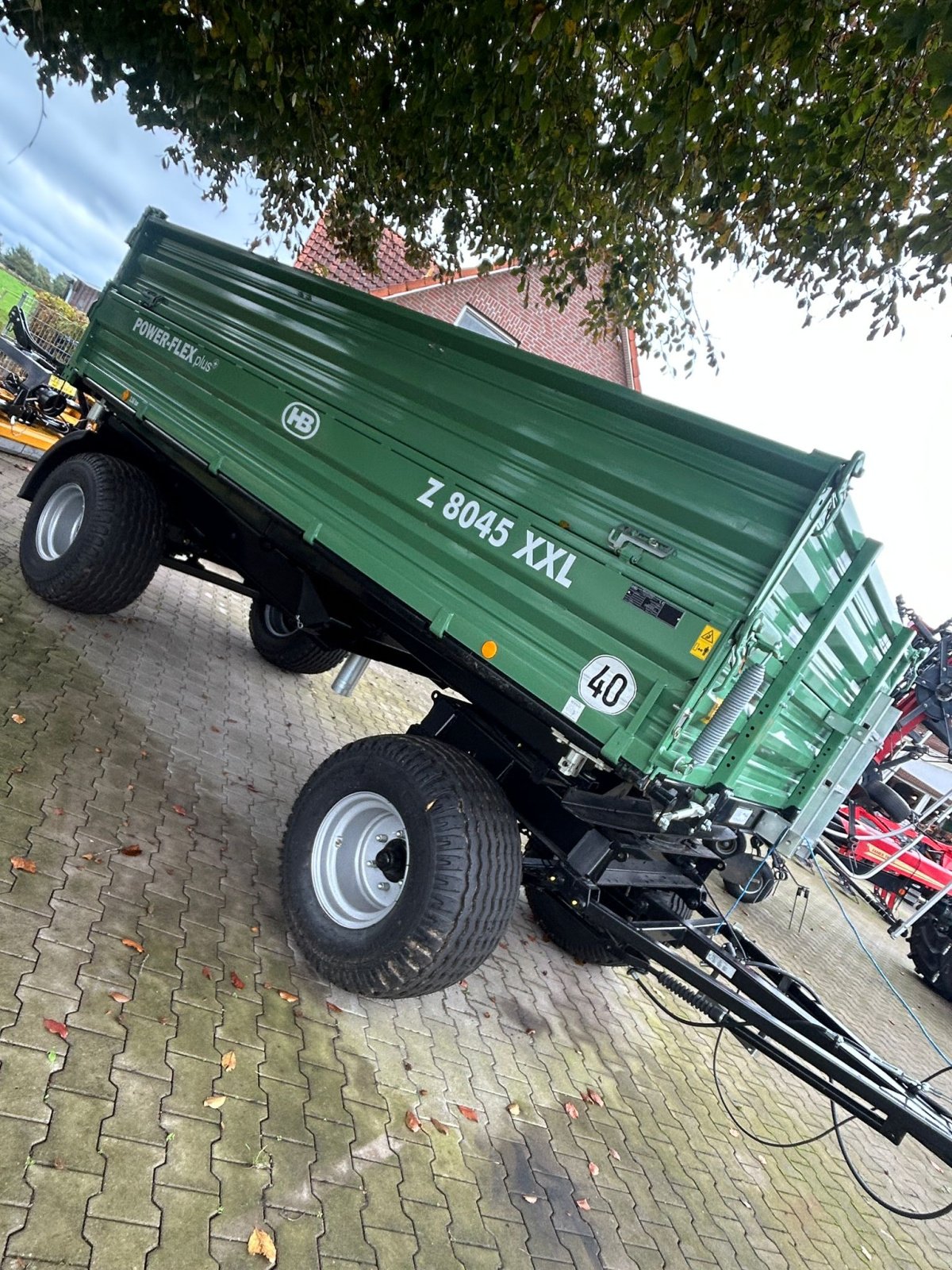 Kipper of the type Brantner Z 8045 XXL, Neumaschine in Esens (Picture 3)