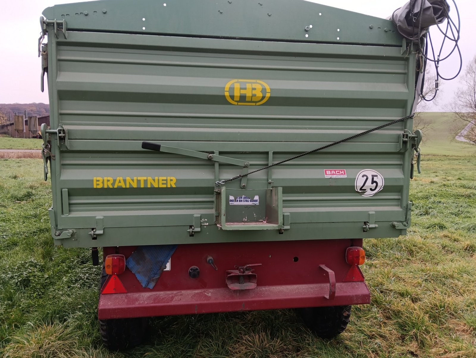 Kipper of the type Brantner Z 8045, Gebrauchtmaschine in Bütthard (Picture 3)