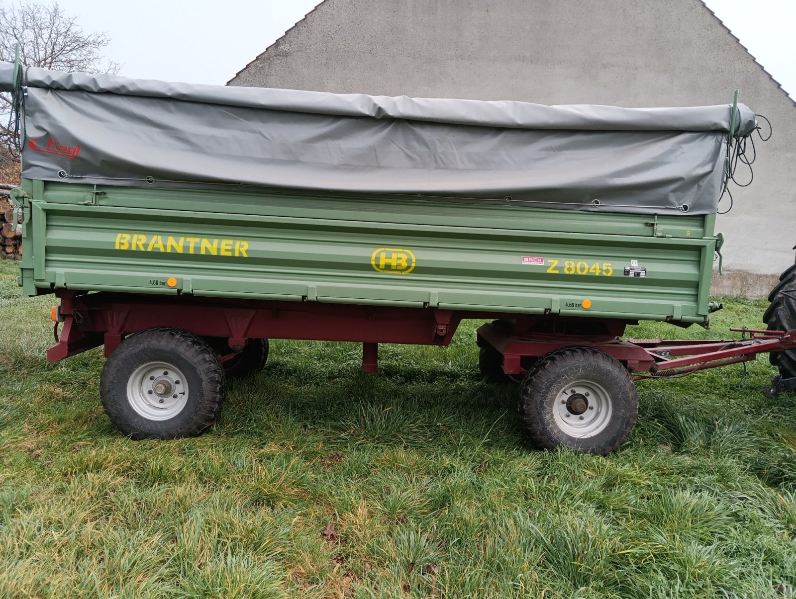 Kipper of the type Brantner Z 8045, Gebrauchtmaschine in Bütthard (Picture 4)