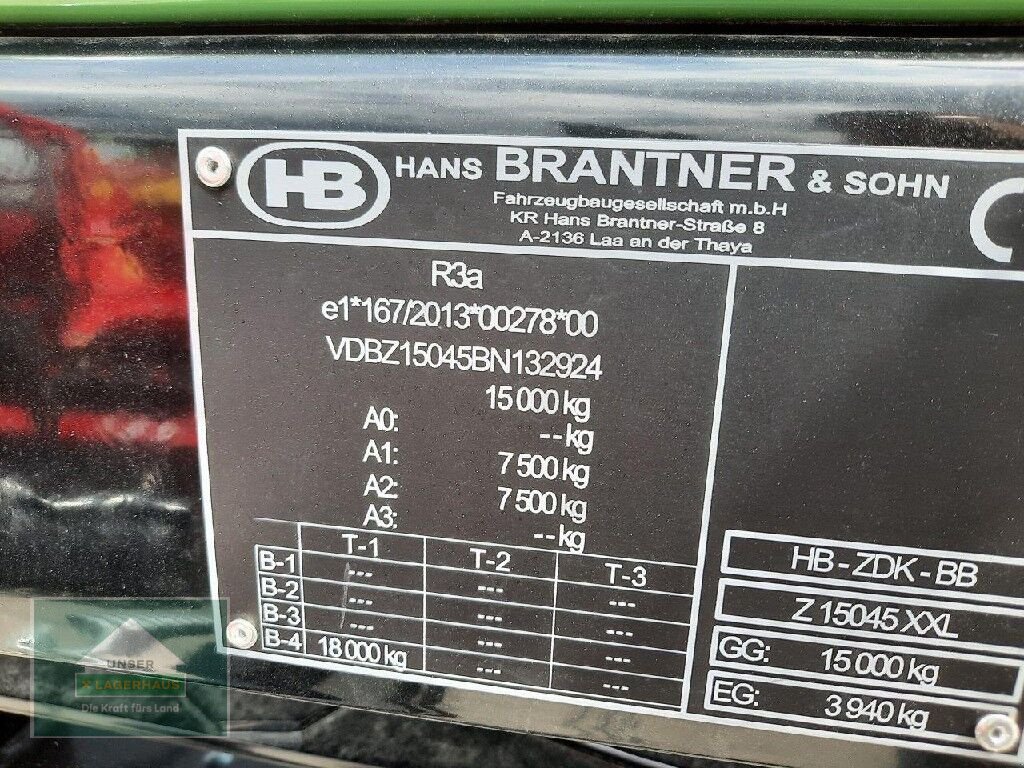 Kipper typu Brantner Z15045XXL, Neumaschine v Perg (Obrázok 6)