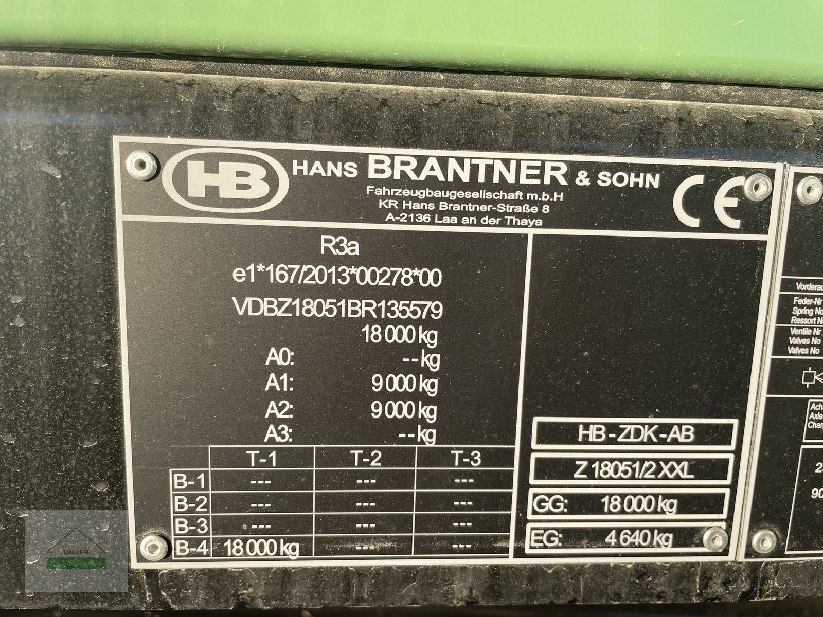 Kipper des Typs Brantner Z18051/2XXL, Neumaschine in Mattersburg (Bild 7)