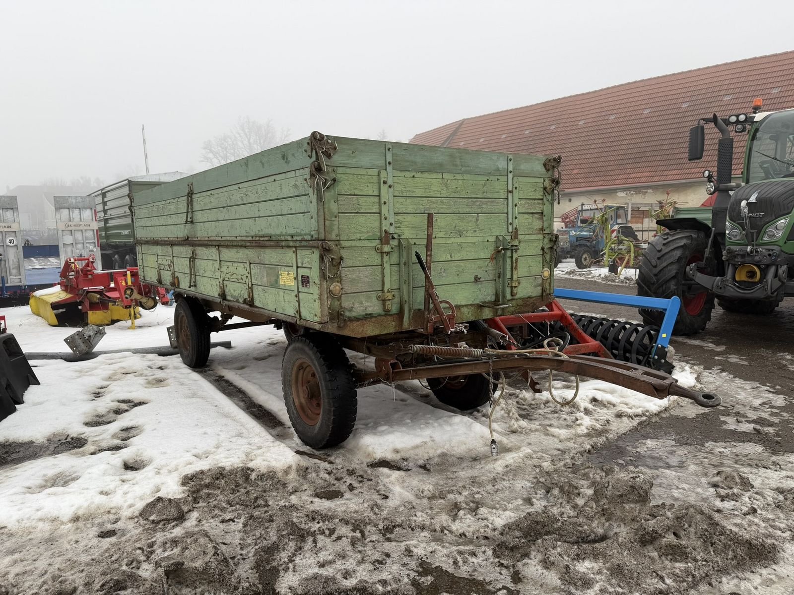 Kipper tip Brantner Zweiachszweiseitenkipper 5to, Gebrauchtmaschine in Göpfritz (Poză 2)