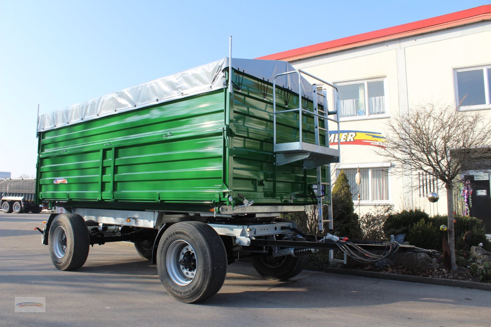 Kipper van het type Demmler DK 180 L, Neumaschine in Wertingen-Geratshofen (Foto 3)