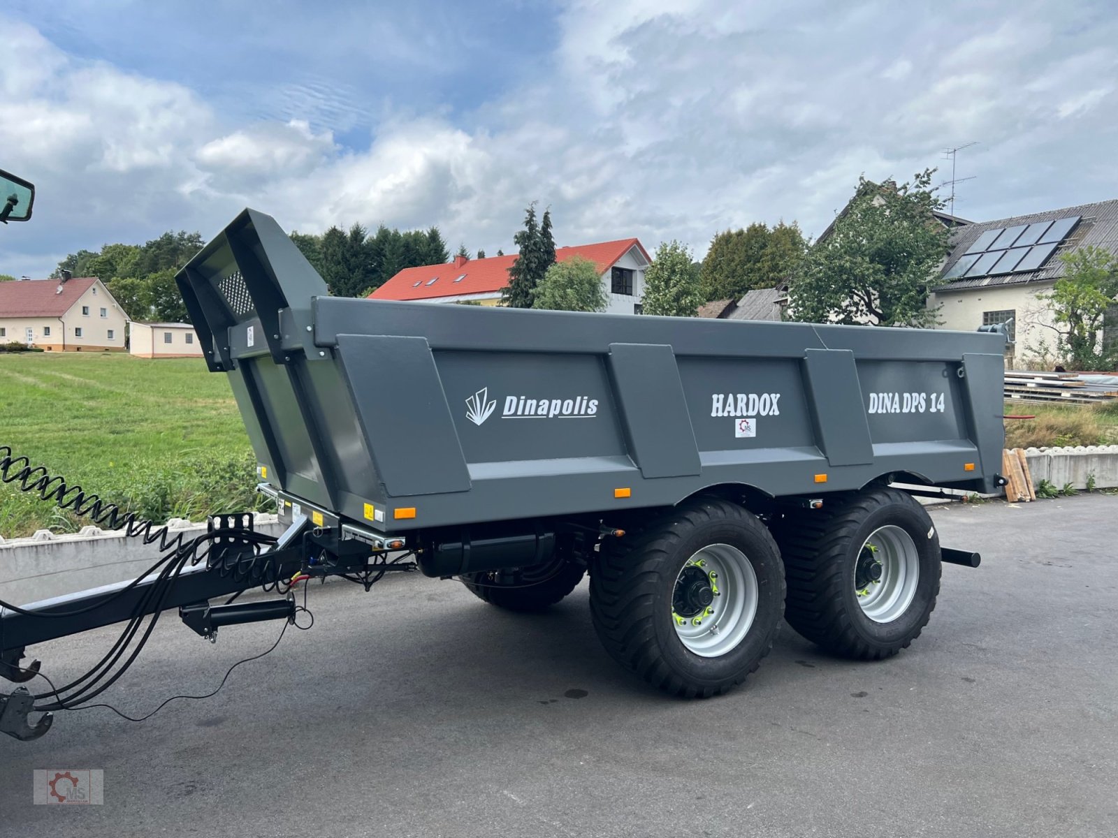 Kipper типа Dinapolis DPS-14 Bauschuttmulde Muldenkipper Schotterklappe, Neumaschine в Tiefenbach (Фотография 1)