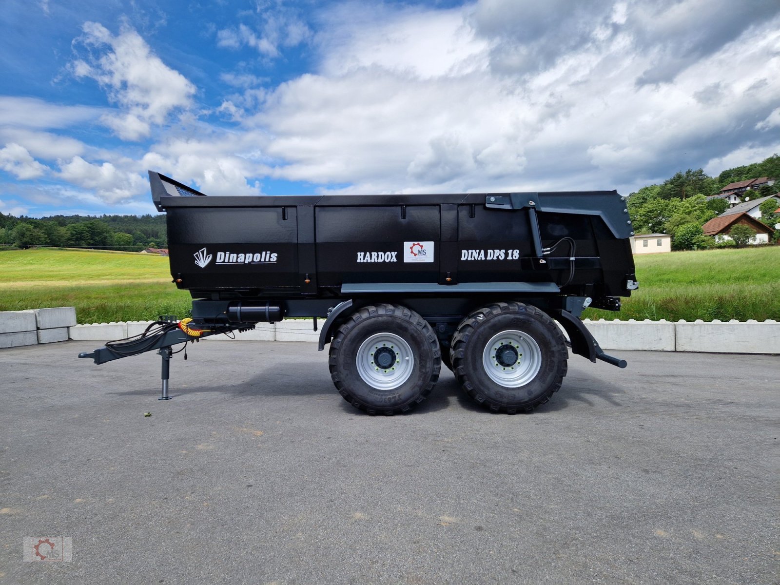 Kipper typu Dinapolis DPS-18 22to 14m³ Bauschuttmulde Hardox Erdbaumulde, Neumaschine v Tiefenbach (Obrázek 11)