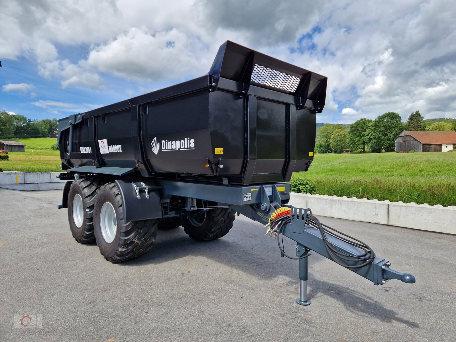 Kipper van het type Dinapolis DPS-18 22to 14m³ Bauschuttmulde Hardox Erdbaumulde, Neumaschine in Tiefenbach (Foto 3)