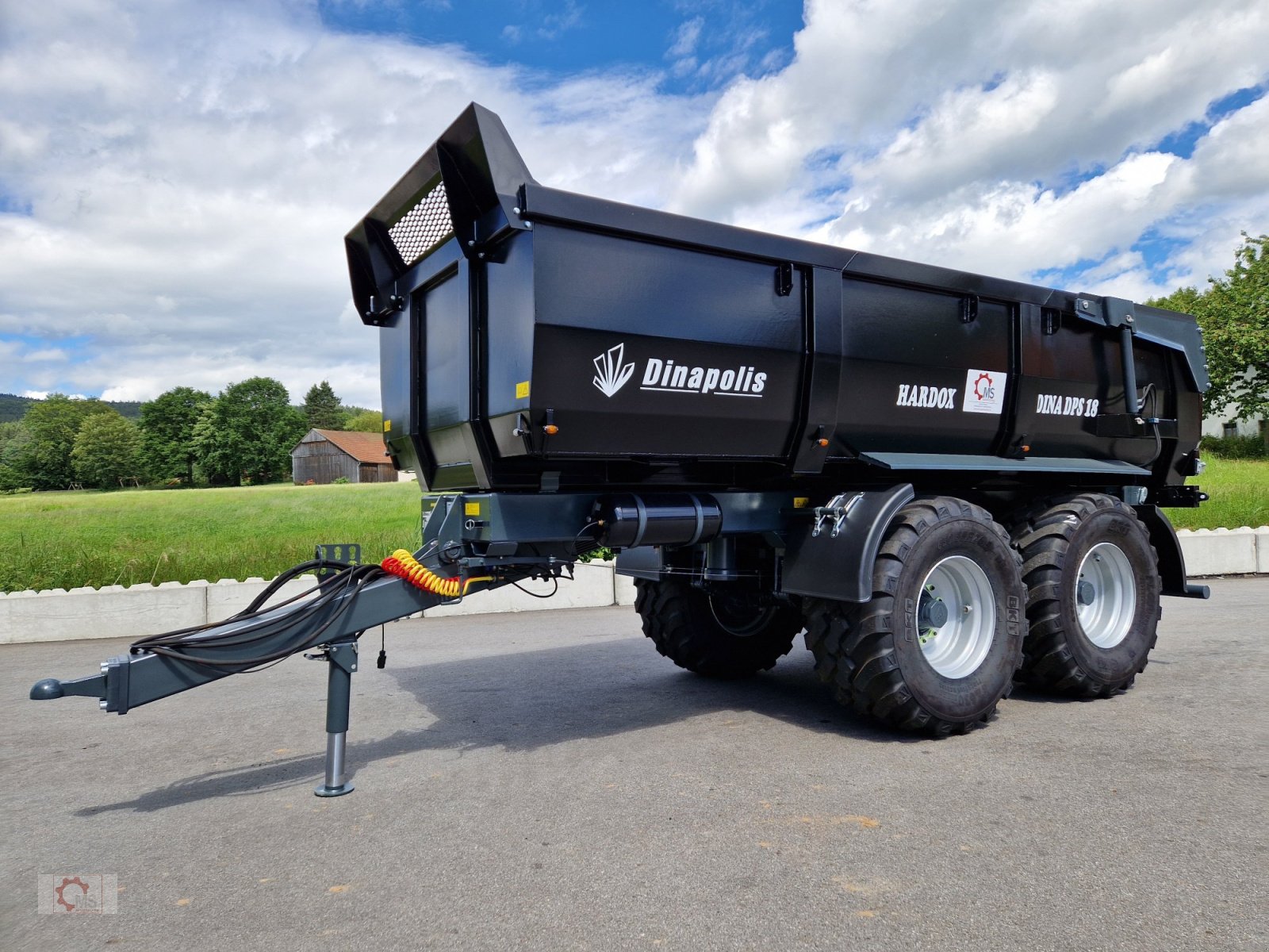 Kipper van het type Dinapolis DPS-18 22to 14m³ Bauschuttmulde Hardox Erdbaumulde, Neumaschine in Tiefenbach (Foto 16)