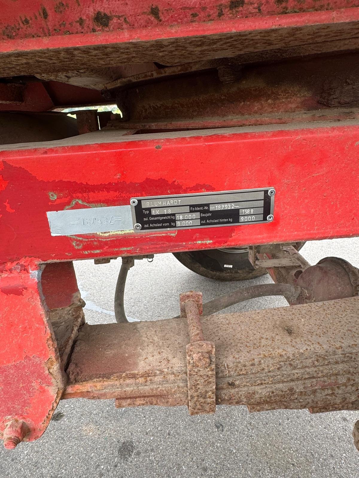 Kipper typu EKF kipper, Gebrauchtmaschine v Hahnbach (Obrázek 3)