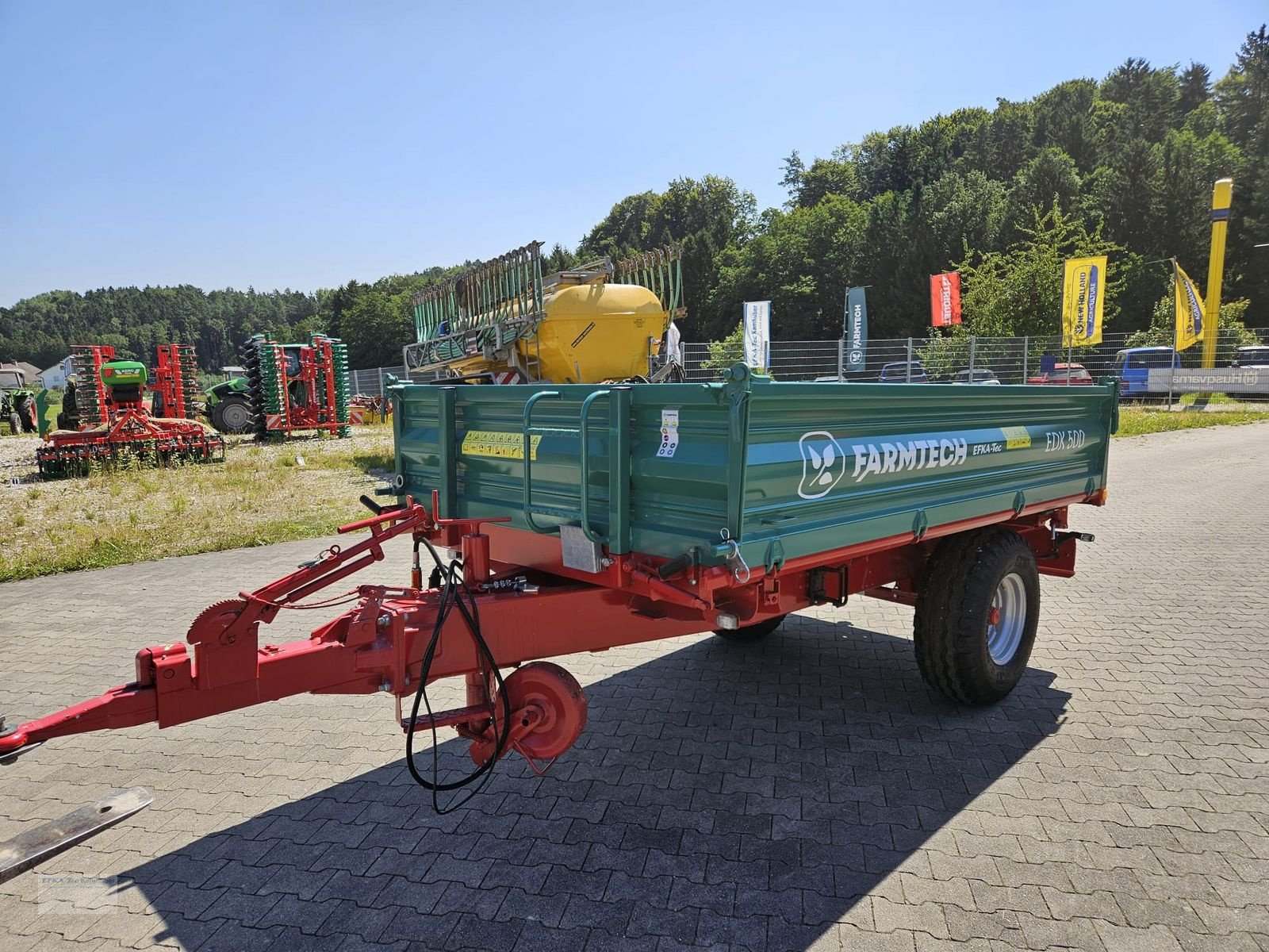 Kipper typu Farmtech EDK 500, Neumaschine v Erlbach (Obrázek 2)