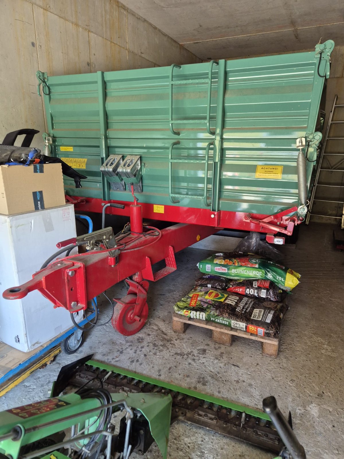 Kipper типа Farmtech EDK 800, Gebrauchtmaschine в Hengsberg (Фотография 1)