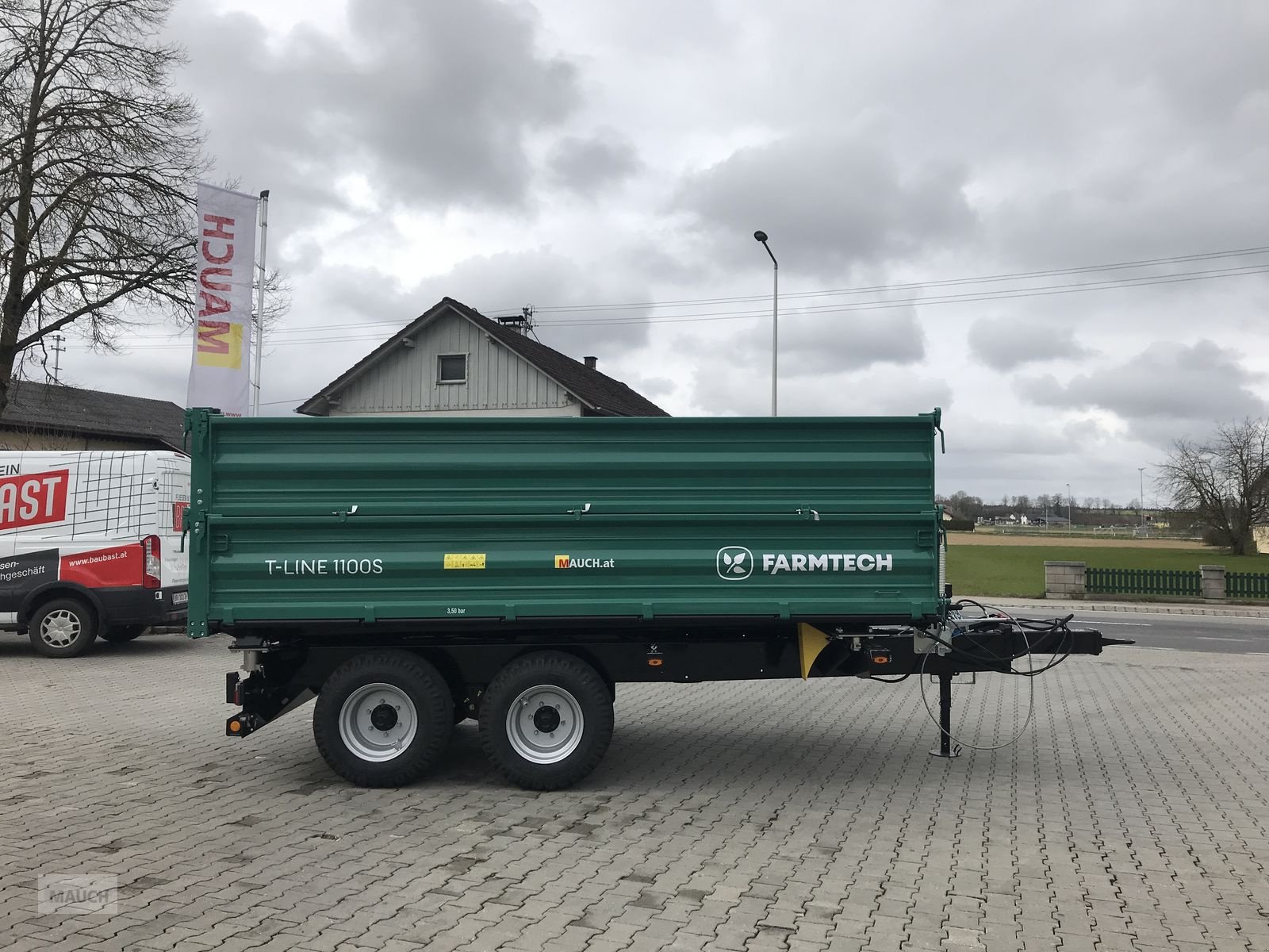 Kipper del tipo Farmtech T-Line 1100 S, Neumaschine en Burgkirchen (Imagen 7)