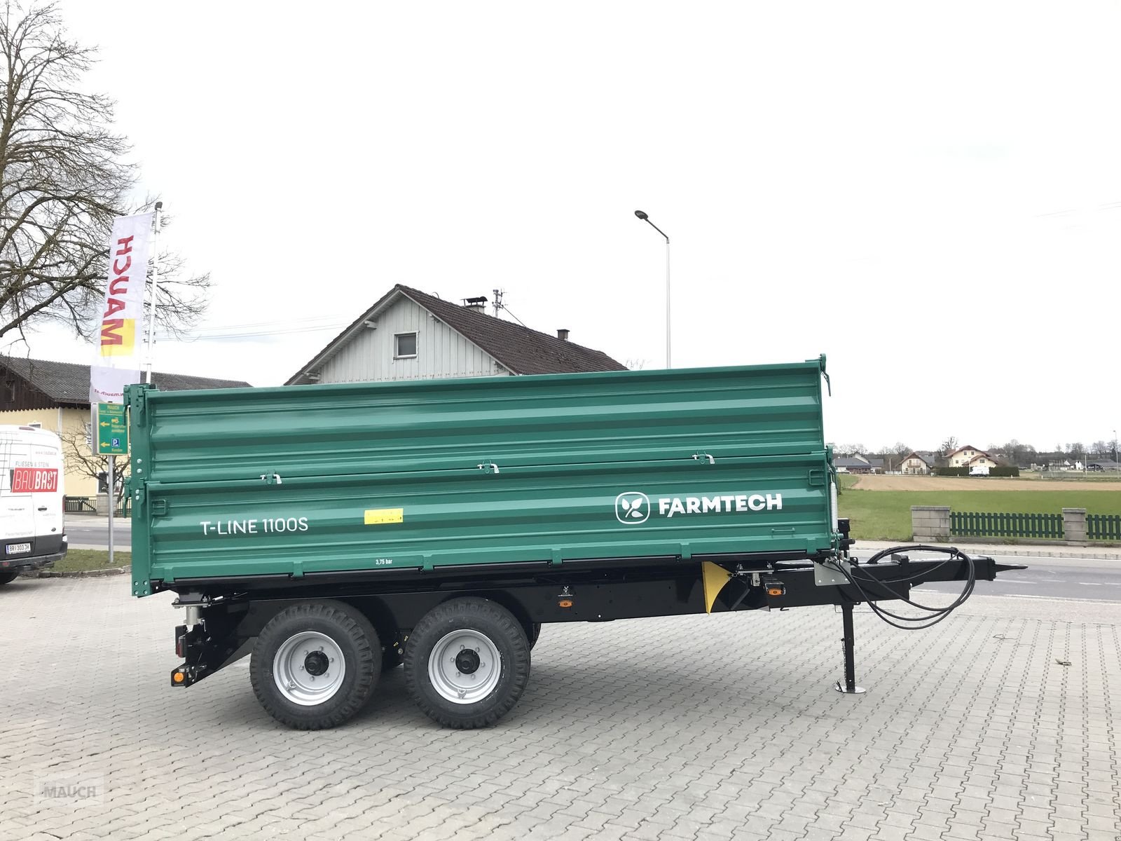 Kipper del tipo Farmtech T-Line 1100 S, Neumaschine en Burgkirchen (Imagen 7)