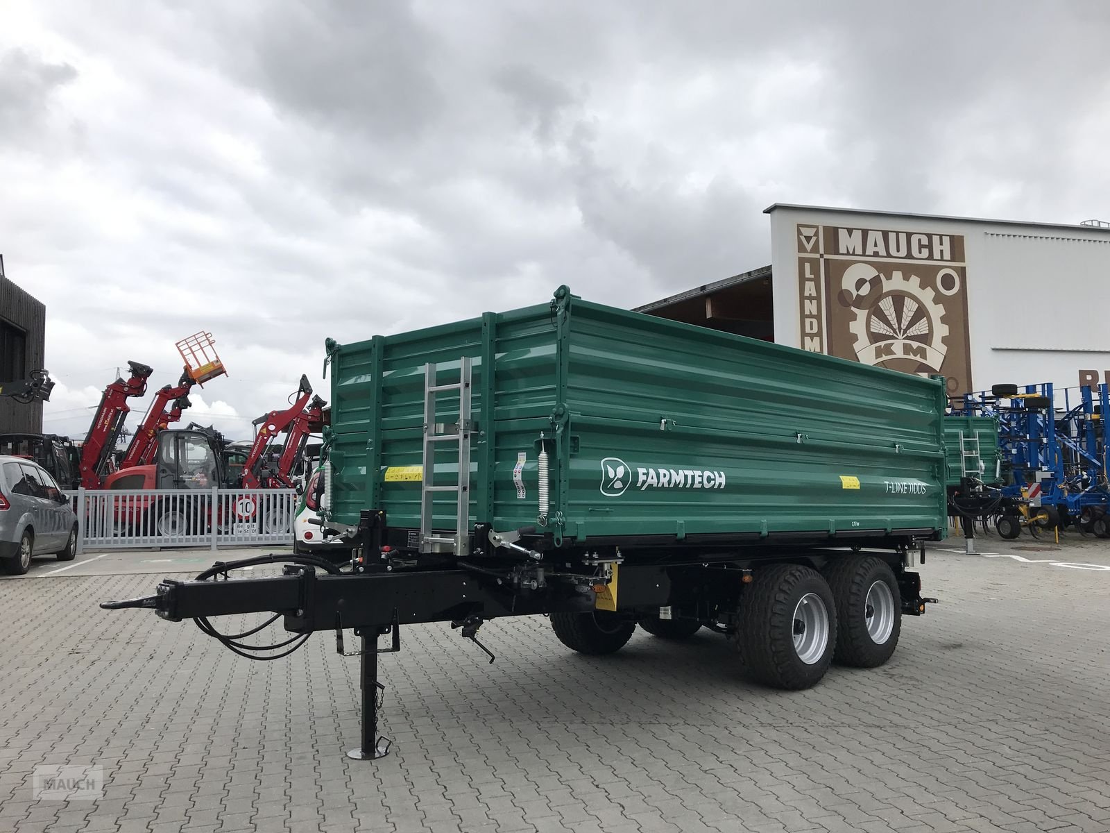 Kipper del tipo Farmtech T-Line 1100 S, Neumaschine en Burgkirchen (Imagen 1)