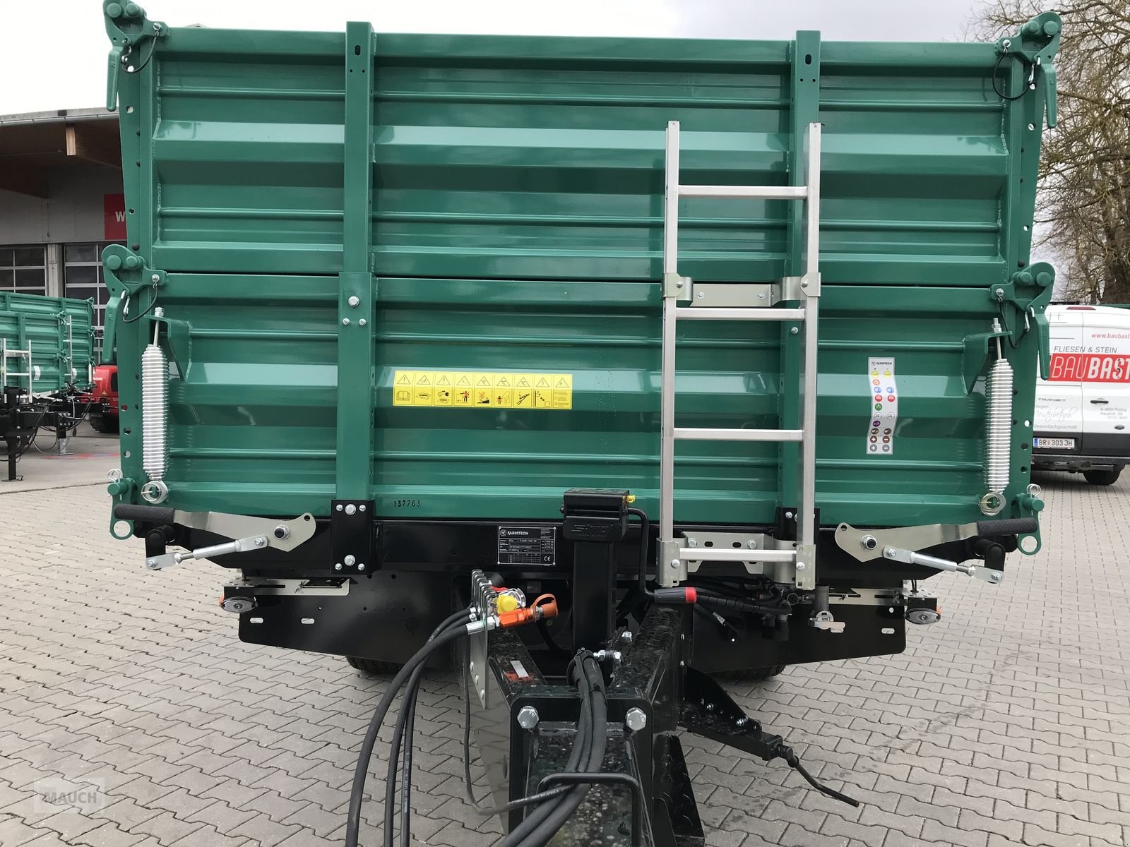 Kipper del tipo Farmtech T-Line 1100 S, Neumaschine en Burgkirchen (Imagen 10)