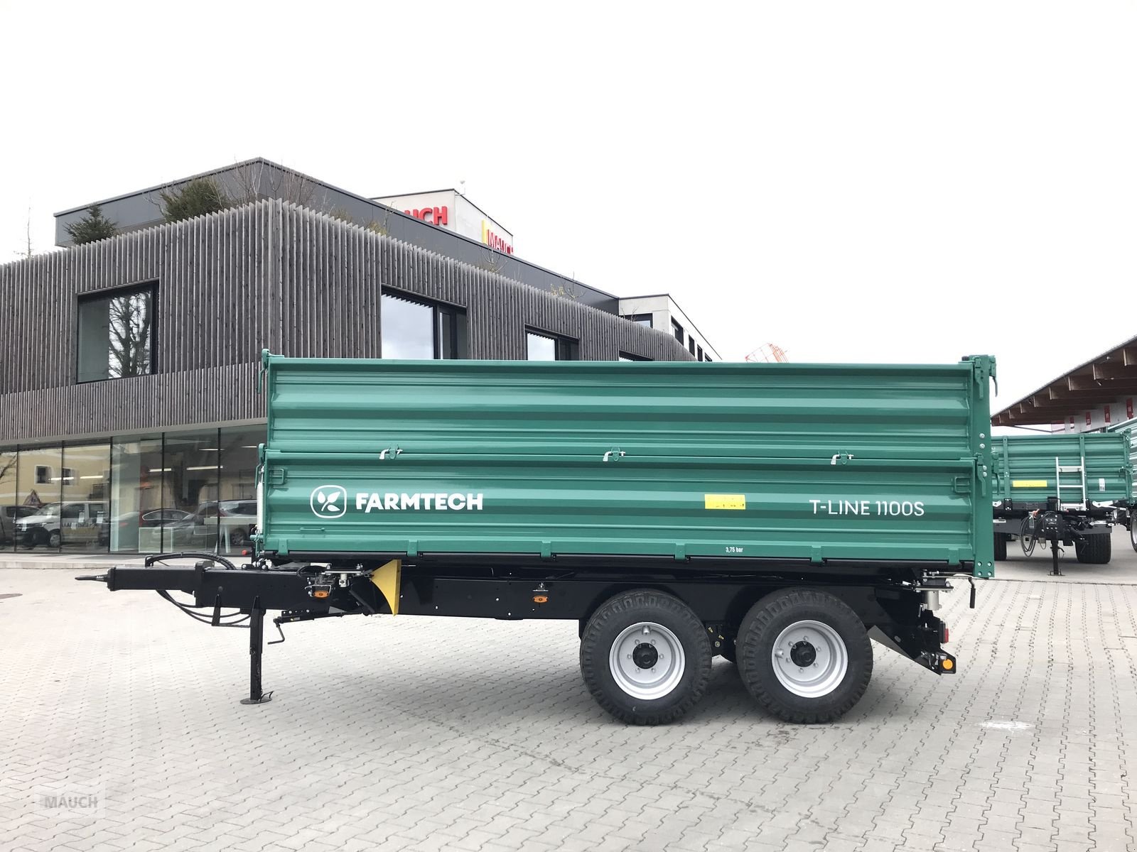 Kipper del tipo Farmtech T-Line 1100 S, Neumaschine en Burgkirchen (Imagen 3)