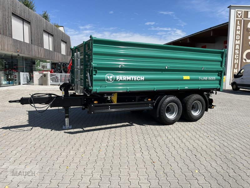 Kipper des Typs Farmtech T-Line 1500 S, Neumaschine in Burgkirchen (Bild 1)