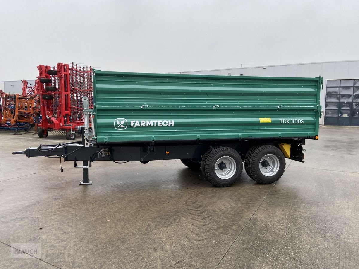 Kipper of the type Farmtech TDK 1100S, Neumaschine in Burgkirchen (Picture 1)