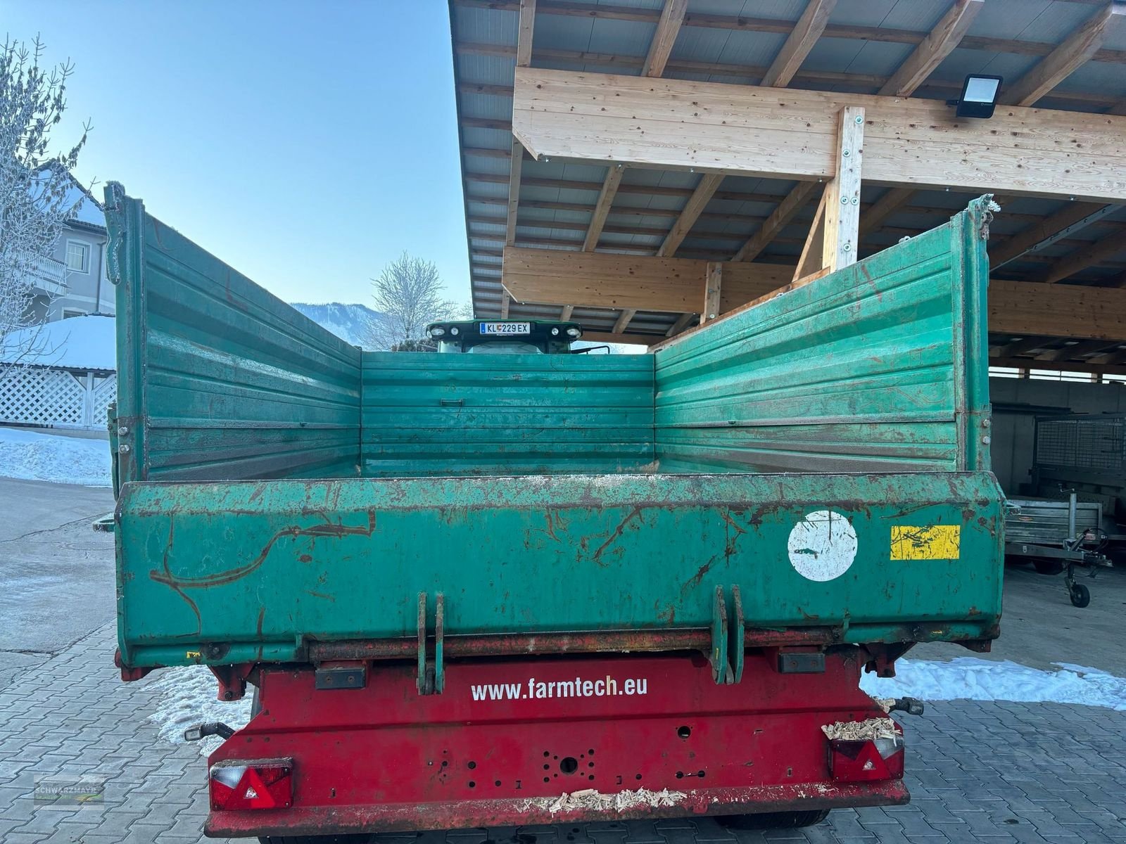 Kipper от тип Farmtech TDK 1500 C, Gebrauchtmaschine в Gampern (Снимка 3)