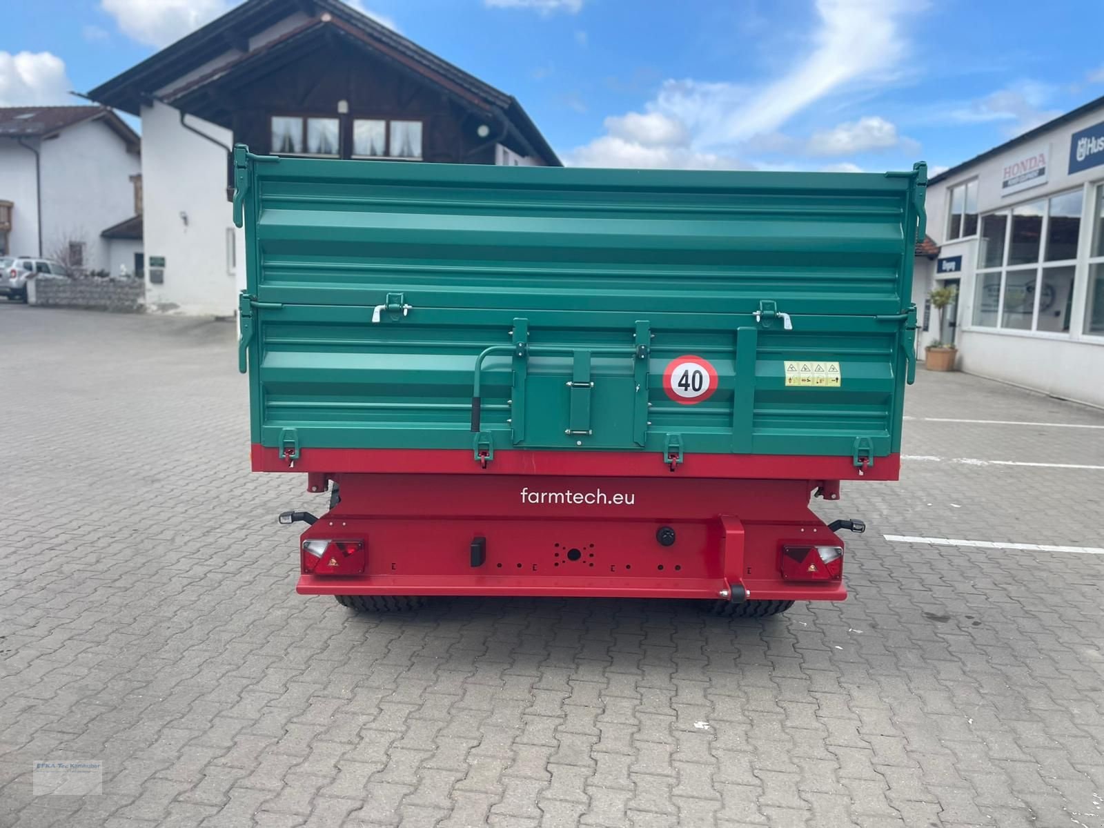 Kipper del tipo Farmtech TDK 800, Neumaschine en Erlbach (Imagen 3)