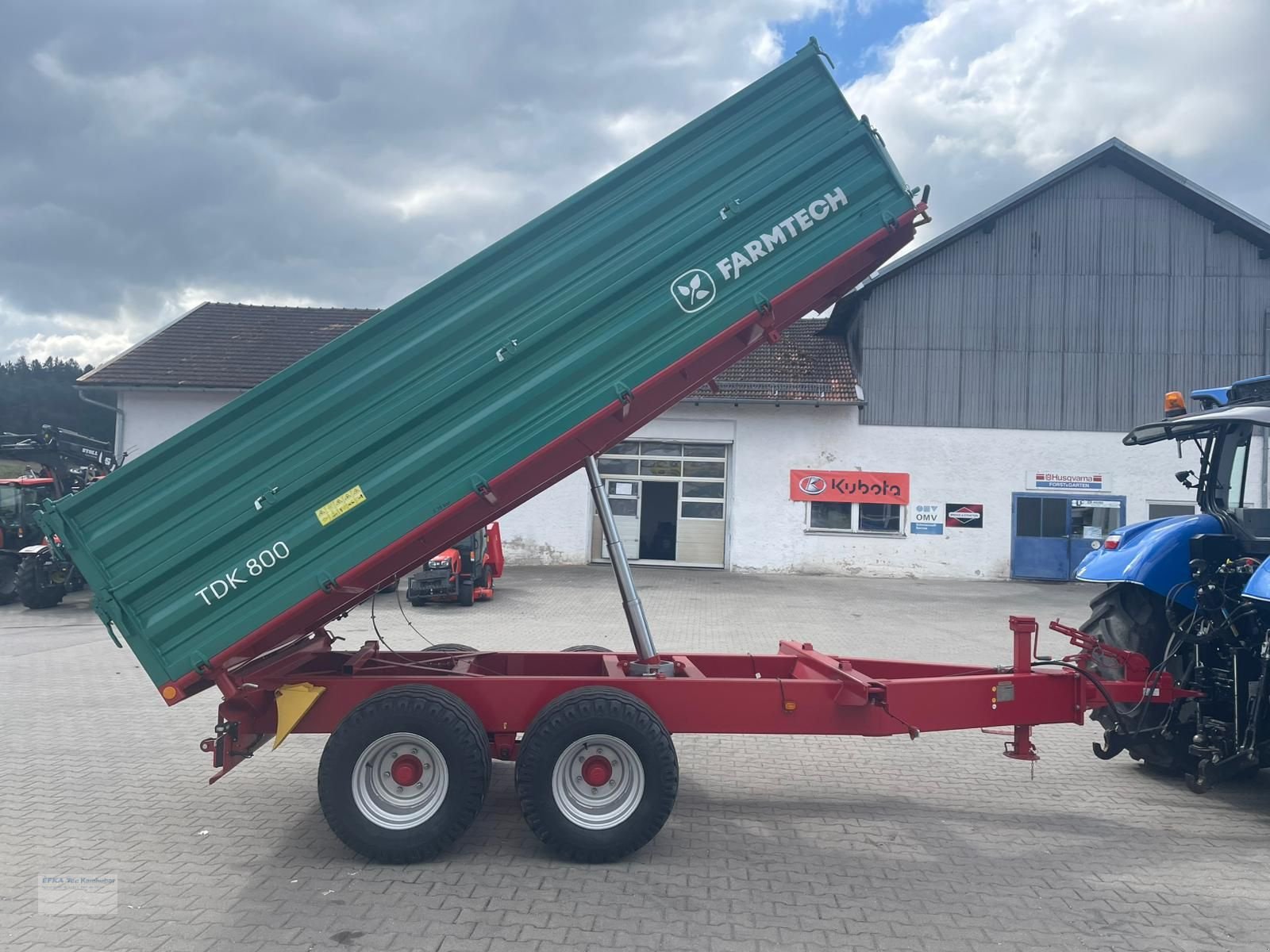 Kipper del tipo Farmtech TDK 800, Neumaschine en Erlbach (Imagen 7)