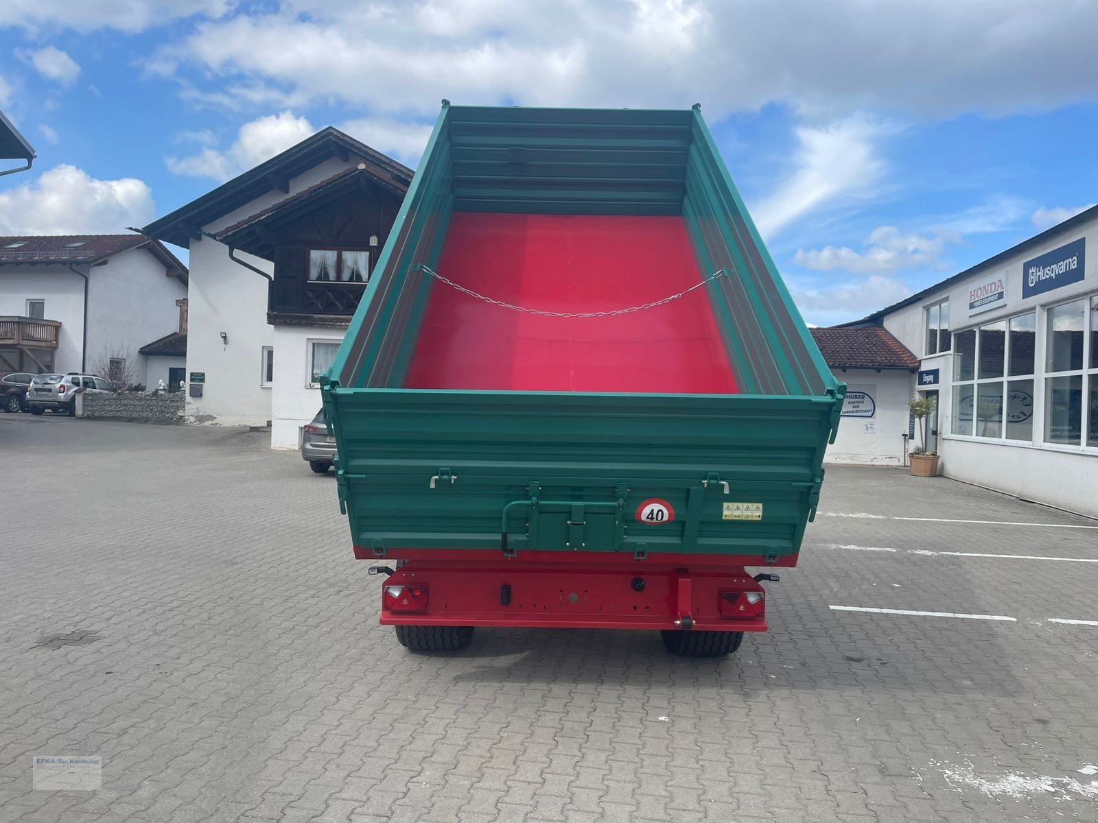 Kipper del tipo Farmtech TDK 800, Neumaschine en Erlbach (Imagen 5)