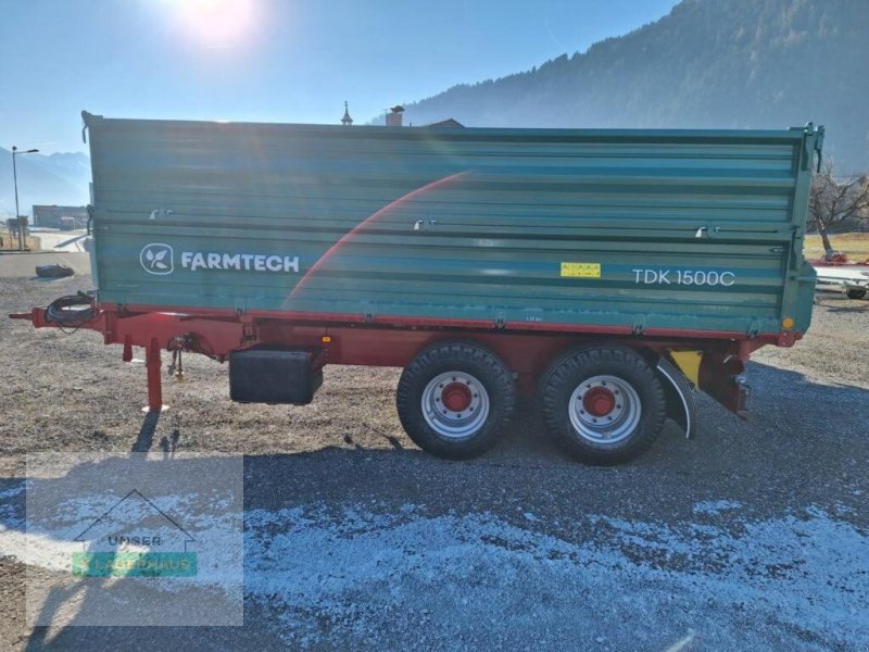 Kipper van het type Farmtech TKD 1500 C, Neumaschine in Schlitters