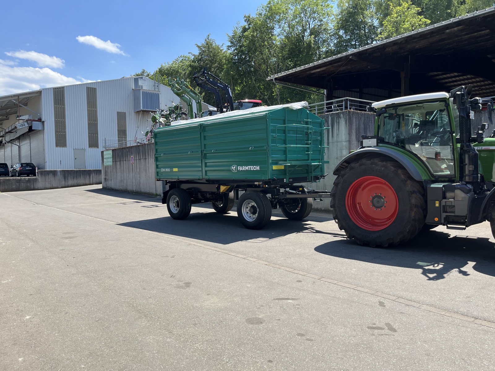 Kipper a típus Farmtech ZDK 1800, Neumaschine ekkor: Donaueschingen (Kép 1)