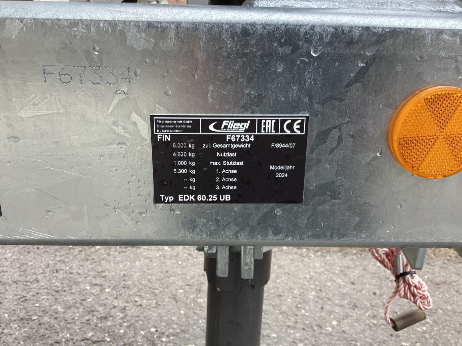 Kipper of the type Fliegl ++ EDK 60 Fox ++, Gebrauchtmaschine in Bezau (Picture 10)