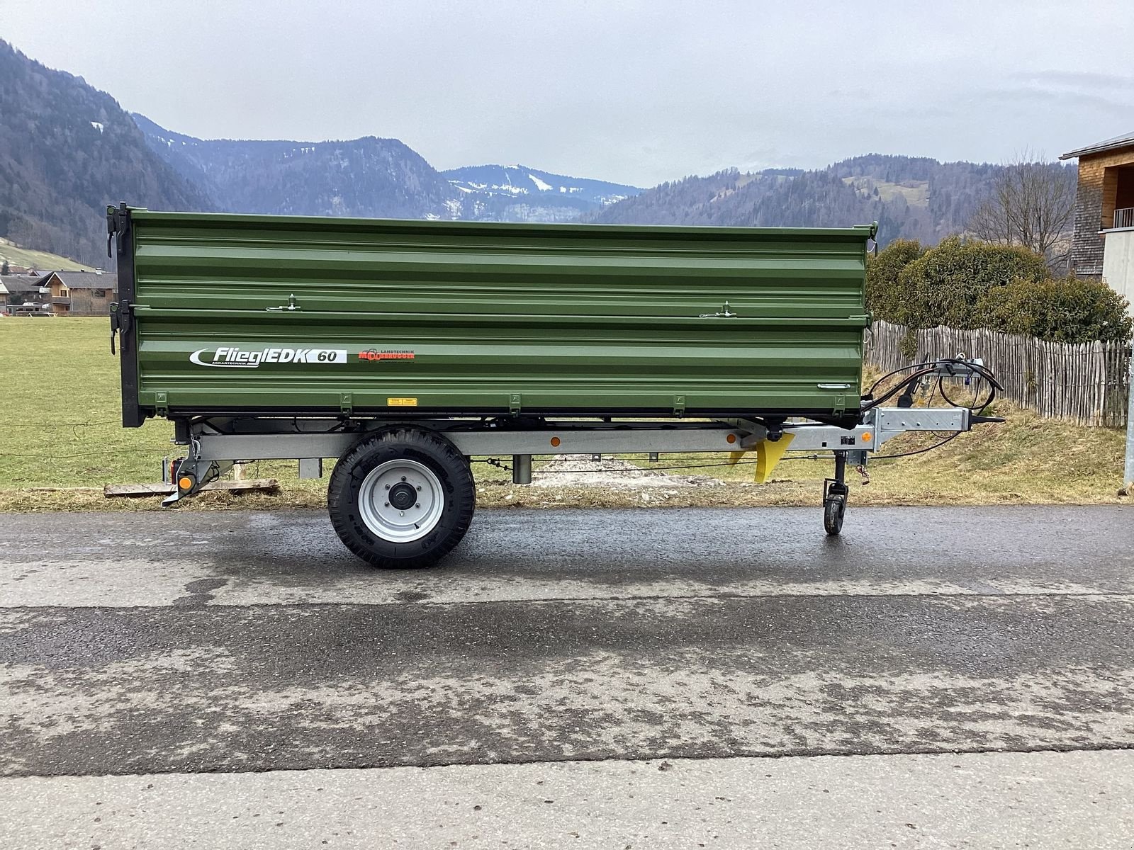 Kipper of the type Fliegl ++ EDK 60 Fox ++, Gebrauchtmaschine in Bezau (Picture 1)