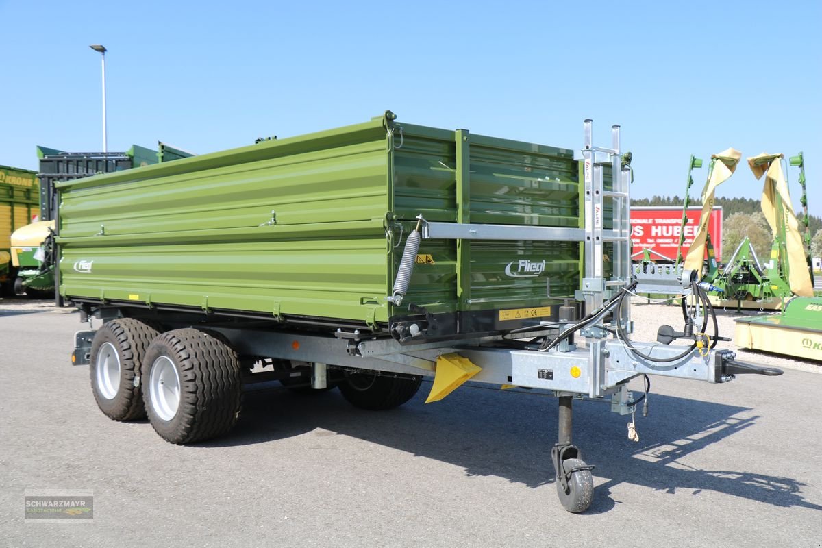 Kipper des Typs Fliegl 100 VR FOX, Neumaschine in Gampern (Bild 2)