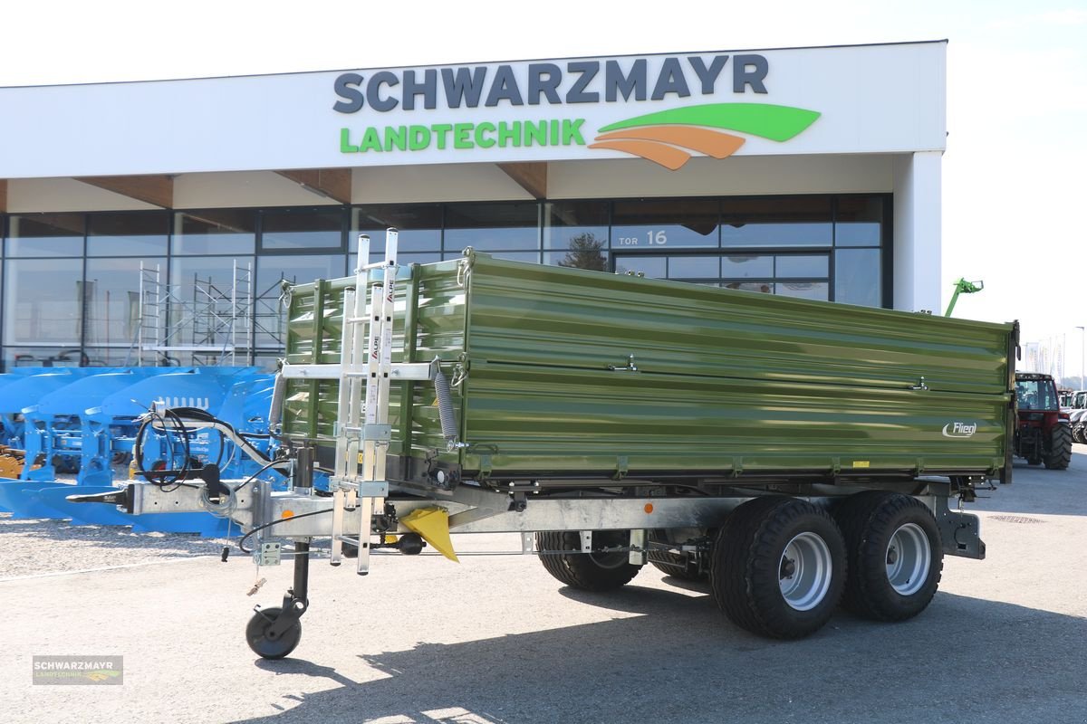 Kipper des Typs Fliegl 100 VR FOX, Neumaschine in Gampern (Bild 1)