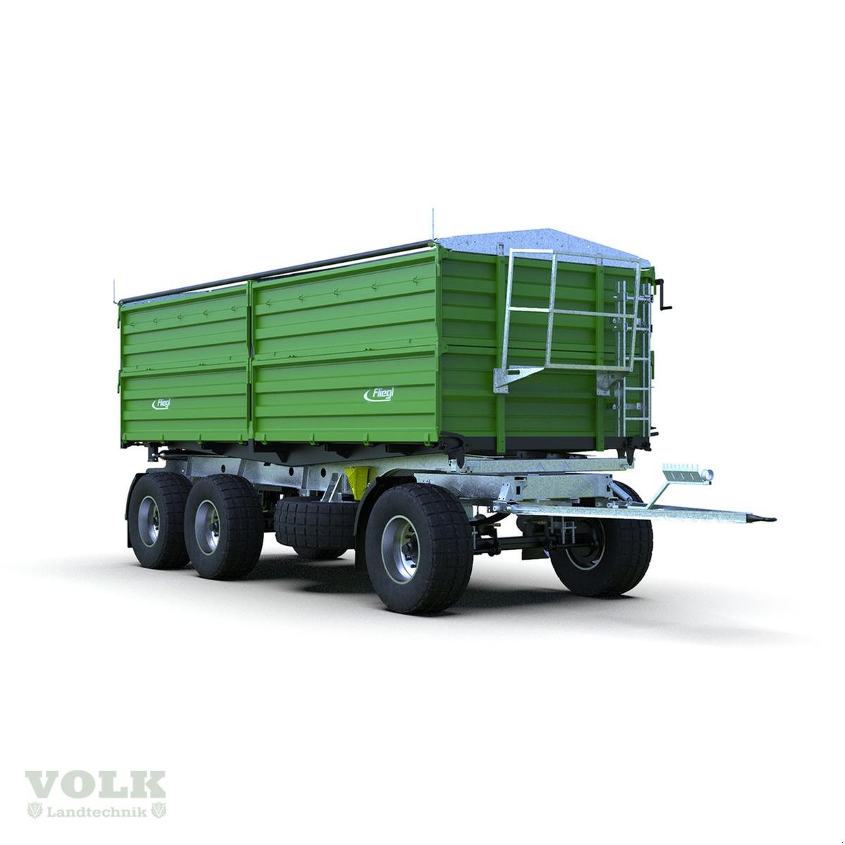 Kipper of the type Fliegl DDK 240 7200 mm FOX, Neumaschine in Friedberg-Derching (Picture 1)