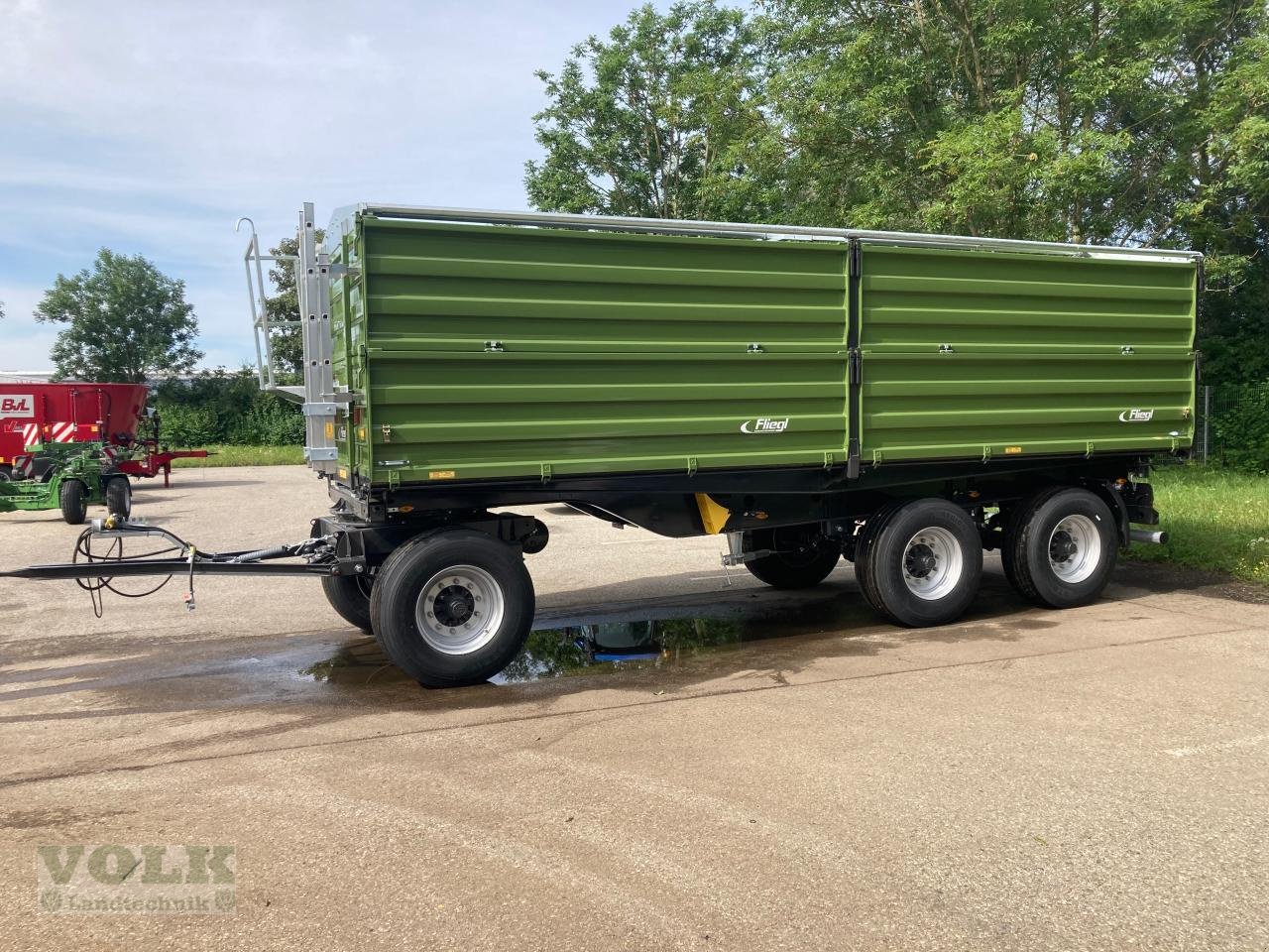 Kipper typu Fliegl DDK 240 / 7200 MM, Neumaschine v Friedberg-Derching (Obrázek 4)